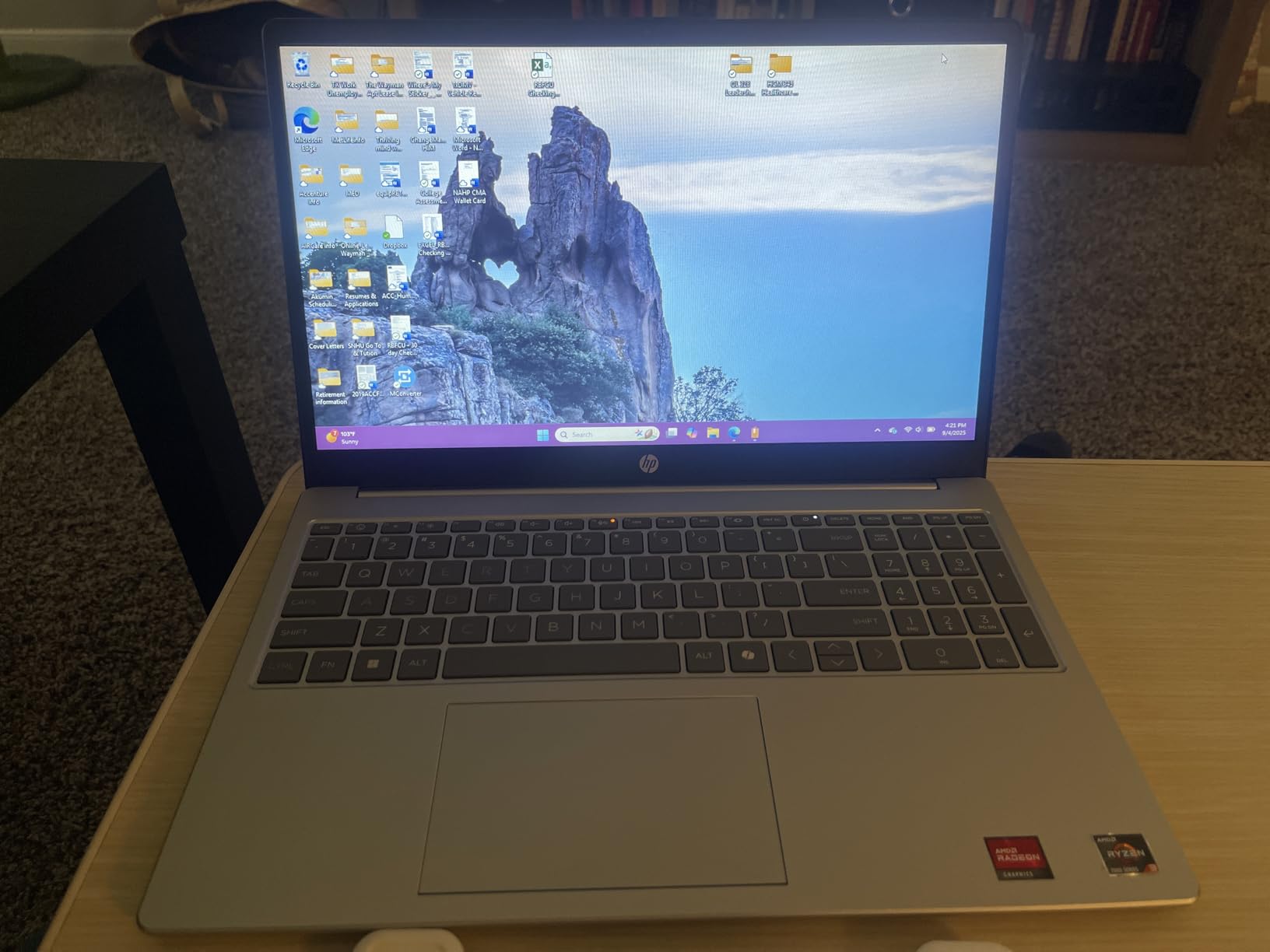 HP 15.6 inch Laptop, HD Touchscreen Display, AMD Ryzen 3 7320U, 8 GB RAM, 256 GB SSD, AMD Radeon Graphics, Windows 11 Home, Natural Silver, 15-fc0399nr Customer Review HP 15.6 inch Laptop, HD Touchscreen Display, AMD Ryzen 3 7320U, 8 GB RAM, 256 GB SSD, AMD Radeon Graphics, Windows 11 Home, Natural Silver, 15-fc0399nr - Customer Photo 2