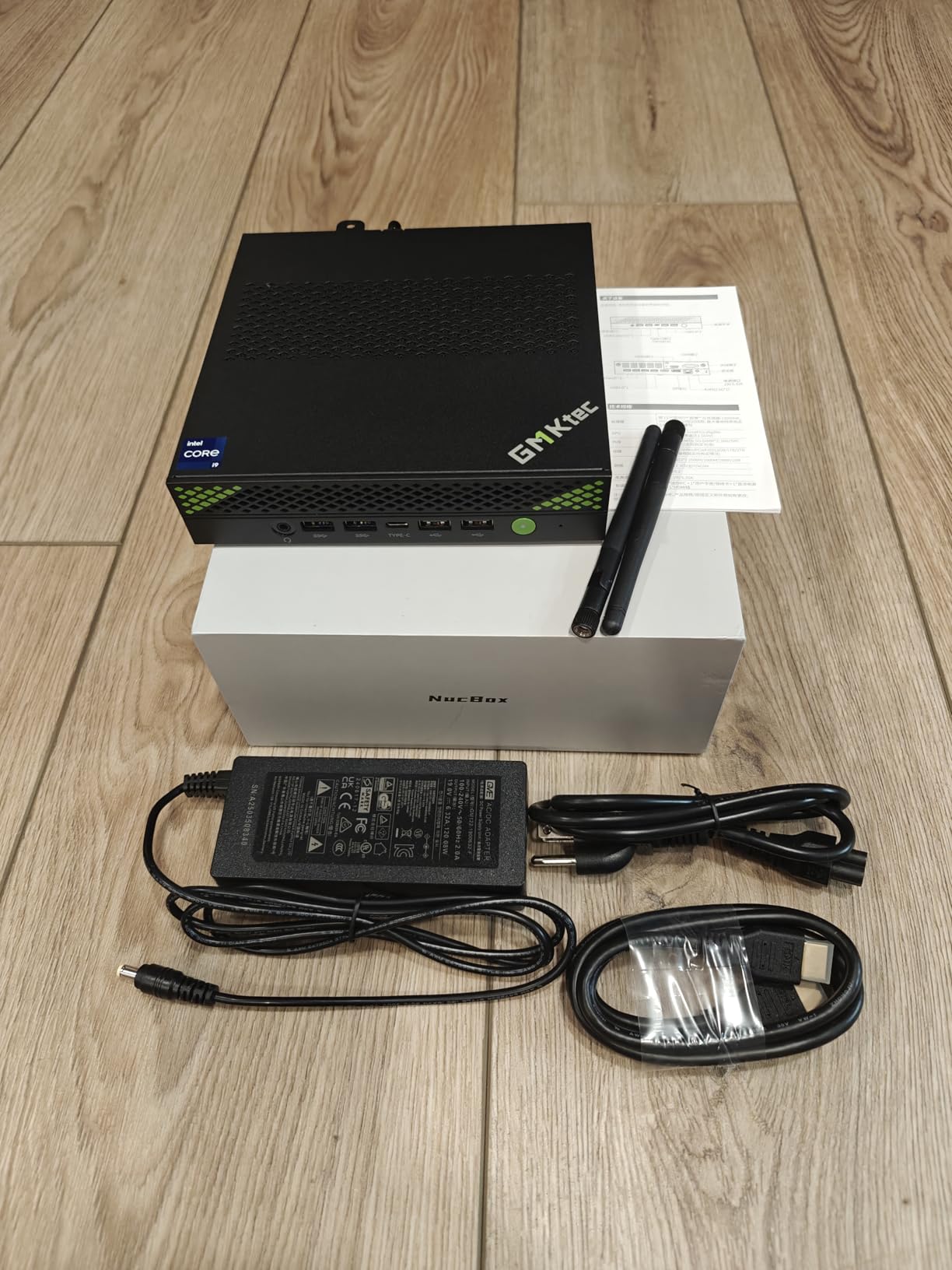 GMKtec Mini PC Workstation, Intel Core i9 13900HK(14C/20T) up to 5.4GHz, Mini Computer 64GB DDR5 RAM 1TB SSD with 8X USB Ports/COM/HDMI/DP Office Business Customer Review GMKtec Mini PC Workstation, Intel Core i9 13900HK(14C/20T) up to 5.4GHz, Mini Computer 64GB DDR5 RAM 1TB SSD with 8X USB Ports/COM/HDMI/DP Office Business - Customer Photo 1