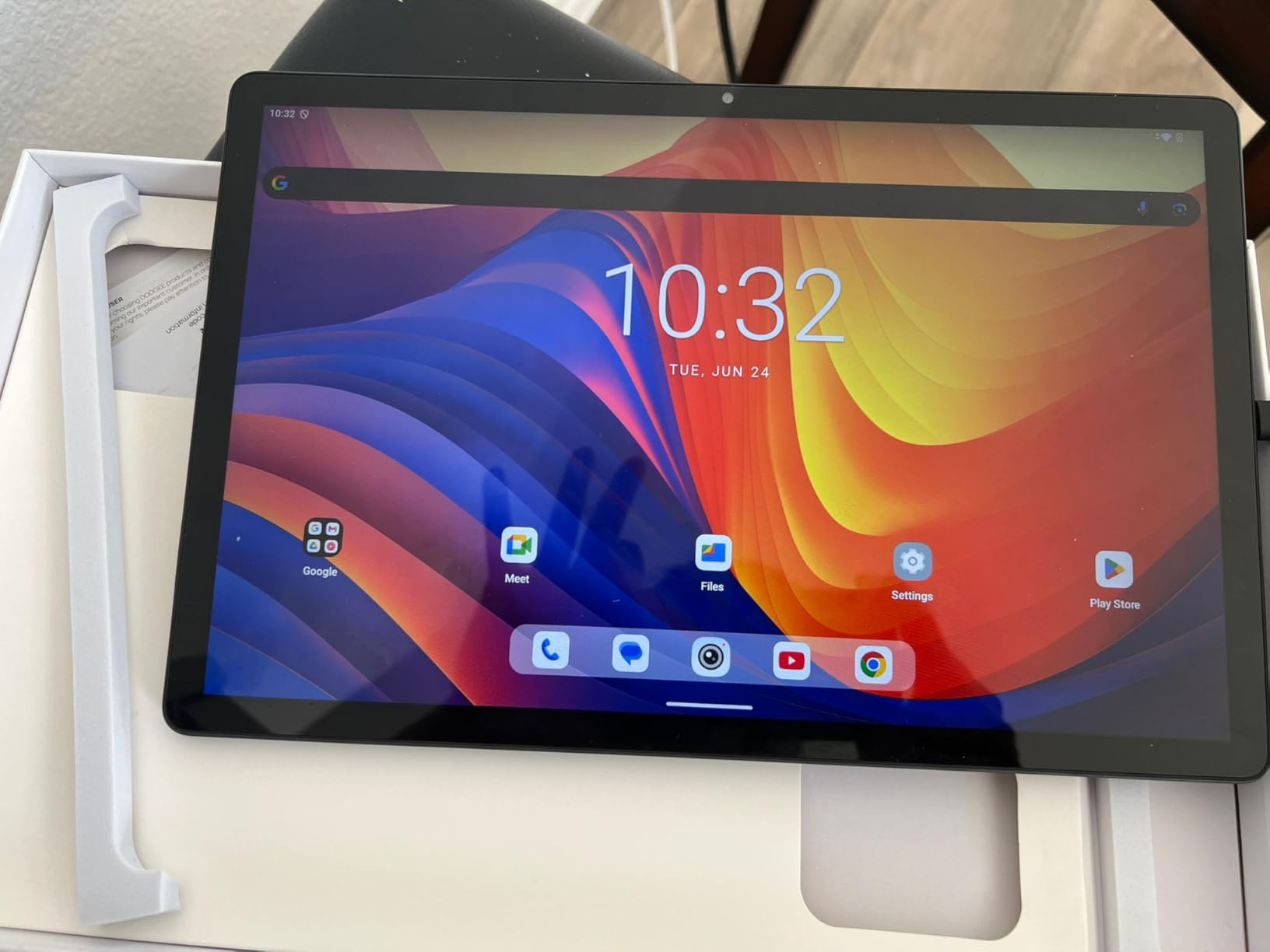 DOOGEE Tab E3 Pro 13 inch Android Tablet,11000mAh Large Battery,Helio G100 Octa Core Android 15 Tablet,32GB+256GB with Gemini AI,90Hz Display Gaming Tablets,13MP+8MP,7.9mm Ultra-Thin Body,Face Unlock - Customer Photo 2