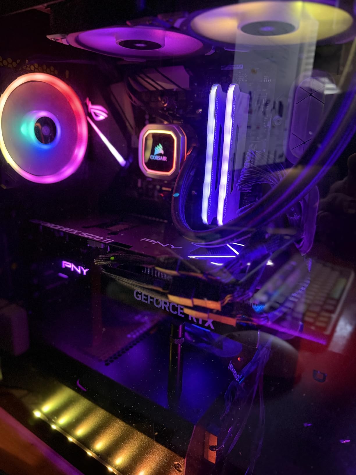 PNY NVIDIA GeForce RTX 5070 Ti OC Triple Fan Graphics Card (16GB GDDR7, 256-bit) customer photo 1
