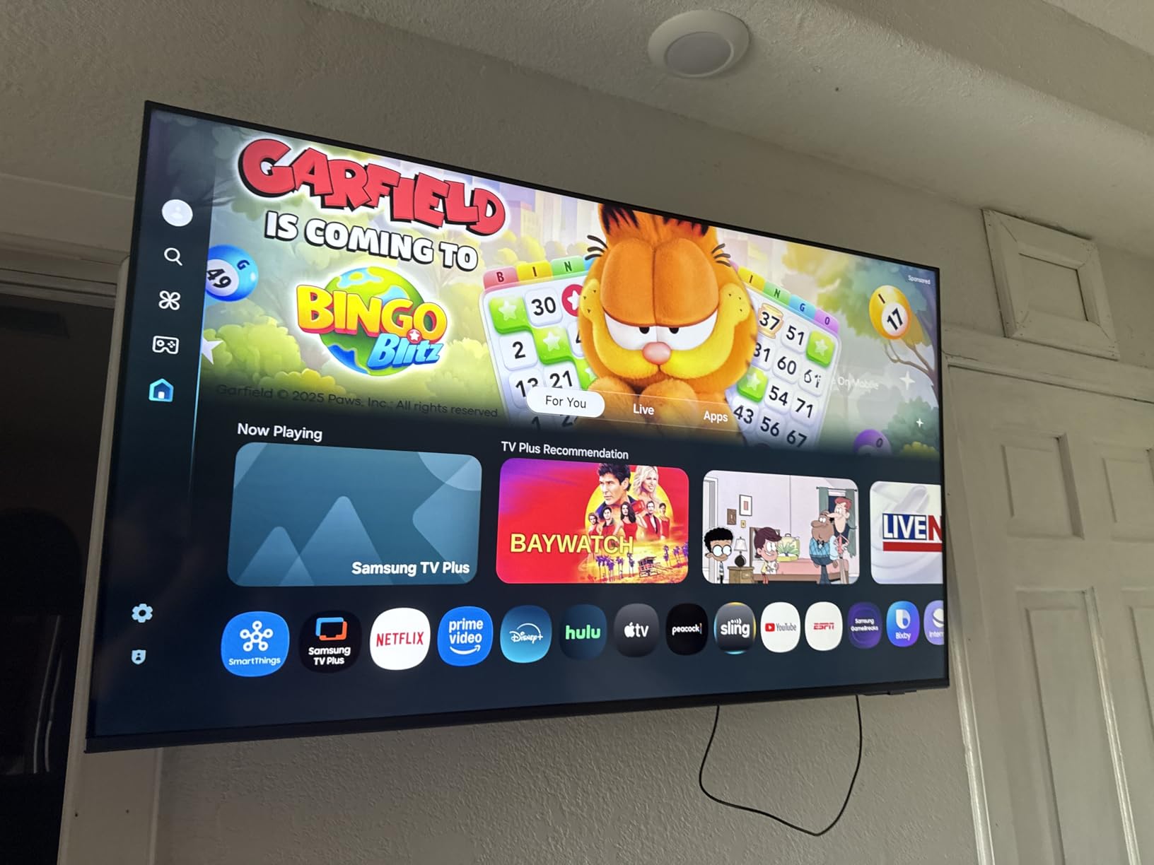 Samsung 50-Inch Class Crystal UHD U8000F 4K Smart TV (2025 Model) Endless Free Content, Crystal Processor 4K, MetalStream Design, Knox Security, Alexa Built-in Customer Review Samsung 50-Inch Class Crystal UHD U8000F 4K Smart TV (2025 Model) Endless Free Content, Crystal Processor 4K, MetalStream Design, Knox Security, Alexa Built-in - Customer Photo 1