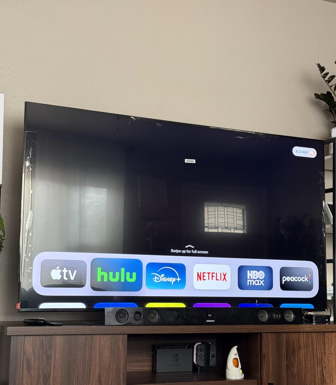 Samsung 55-Inch Class QLED Q7F Series Samsung Vision AI Smart TV (2025 Model, 55Q7F) Quantum HDR, Object Tracking Sound Lite, Q4 AI Gen1 Processor, 4K upscaling, Gaming Hub, Alexa Built-in - Customer Photo 2