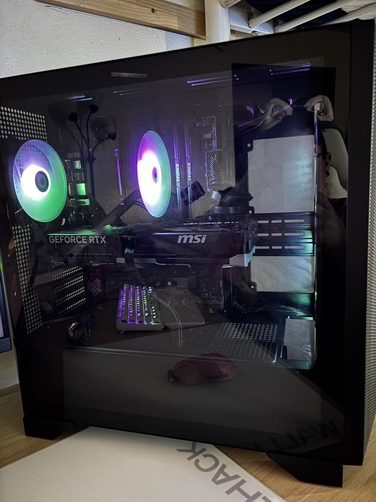 MSI Aegis R2 AI Gaming Desktop: Intel Core Ultra 9 285, Geforce RTX 5070Ti, 32GB DDR5, 2TB M.2 NVMe SSD, Air Cooling, USB Type C, VR-Ready, Window 11 Home: C2NVR9-1452US Customer Review MSI Aegis R2 AI Gaming Desktop: Intel Core Ultra 9 285, Geforce RTX 5070Ti, 32GB DDR5, 2TB M.2 NVMe SSD, Air Cooling, USB Type C, VR-Ready, Window 11 Home: C2NVR9-1452US - Customer Photo 1