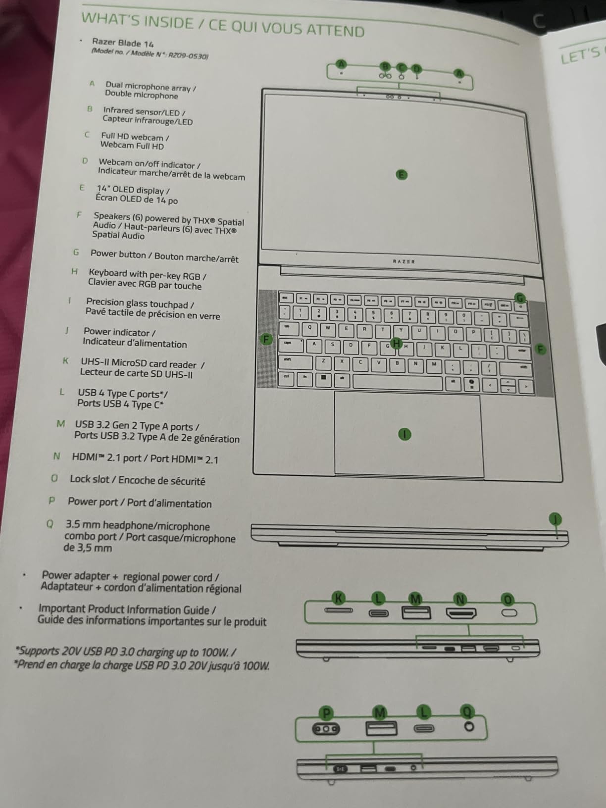 Razer Blade 14 (2025) Gaming Laptop: NVIDIA GeForce RTX 5070 - AMD Ryzen AI 9 365 CPU - 3K 120Hz OLED Display - 32GB LPDDR5X RAM - 1TB SSD - Thin & Lightweight - Chroma RGB - Windows - Black - Customer Photo 3