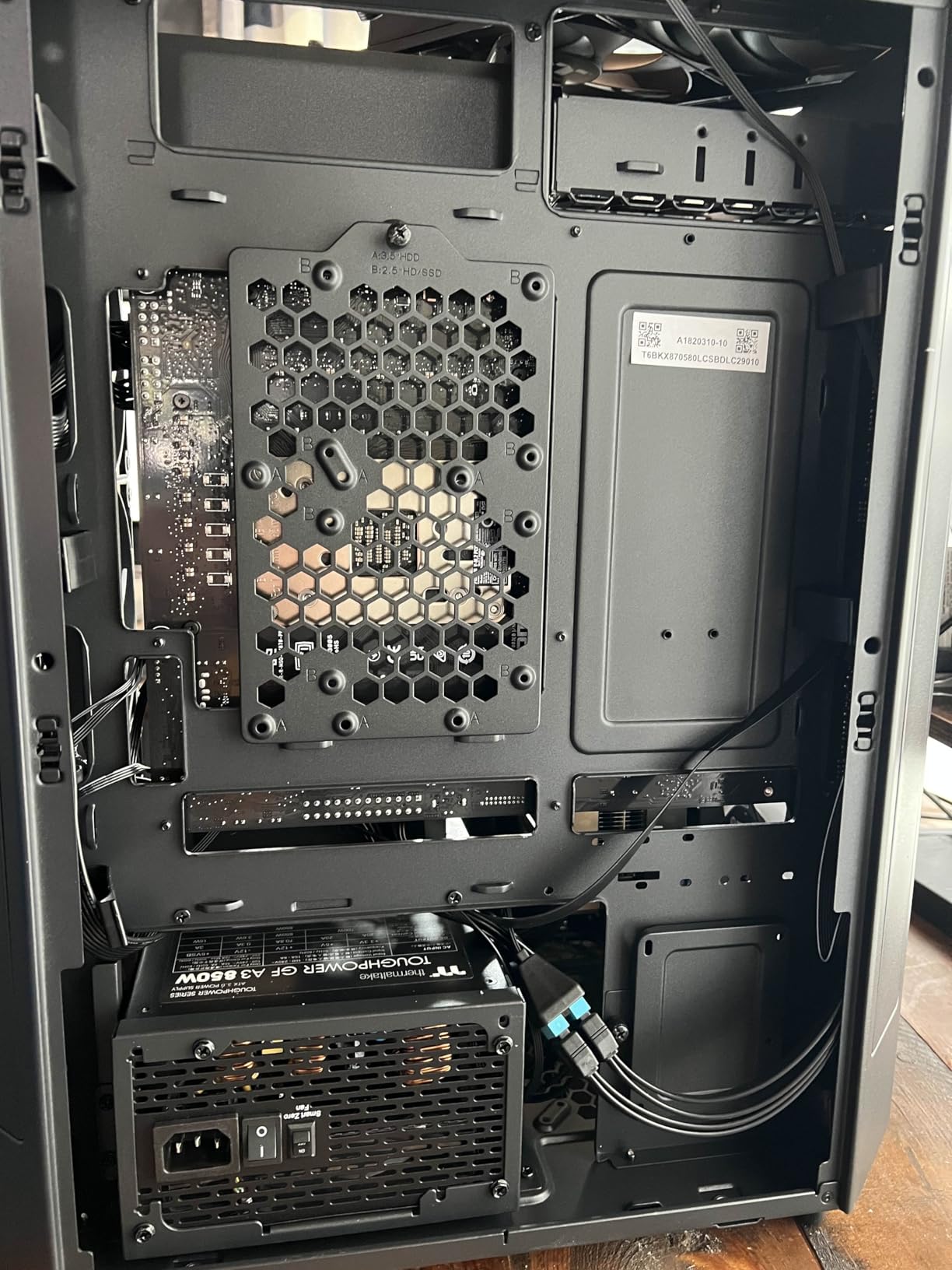 Thermaltake Reactor 9880 Gaming Desktop (AMD Ryzen™ 7 9800X3D, ToughRam 32GB DDR5 6400MT/s RGB Memory, NVIDIA® GeForce RTX™ 5080, 2TB NVMe M.2, WiFi, Windows 11) T6BK-X870-580-LCS - Customer Photo 2