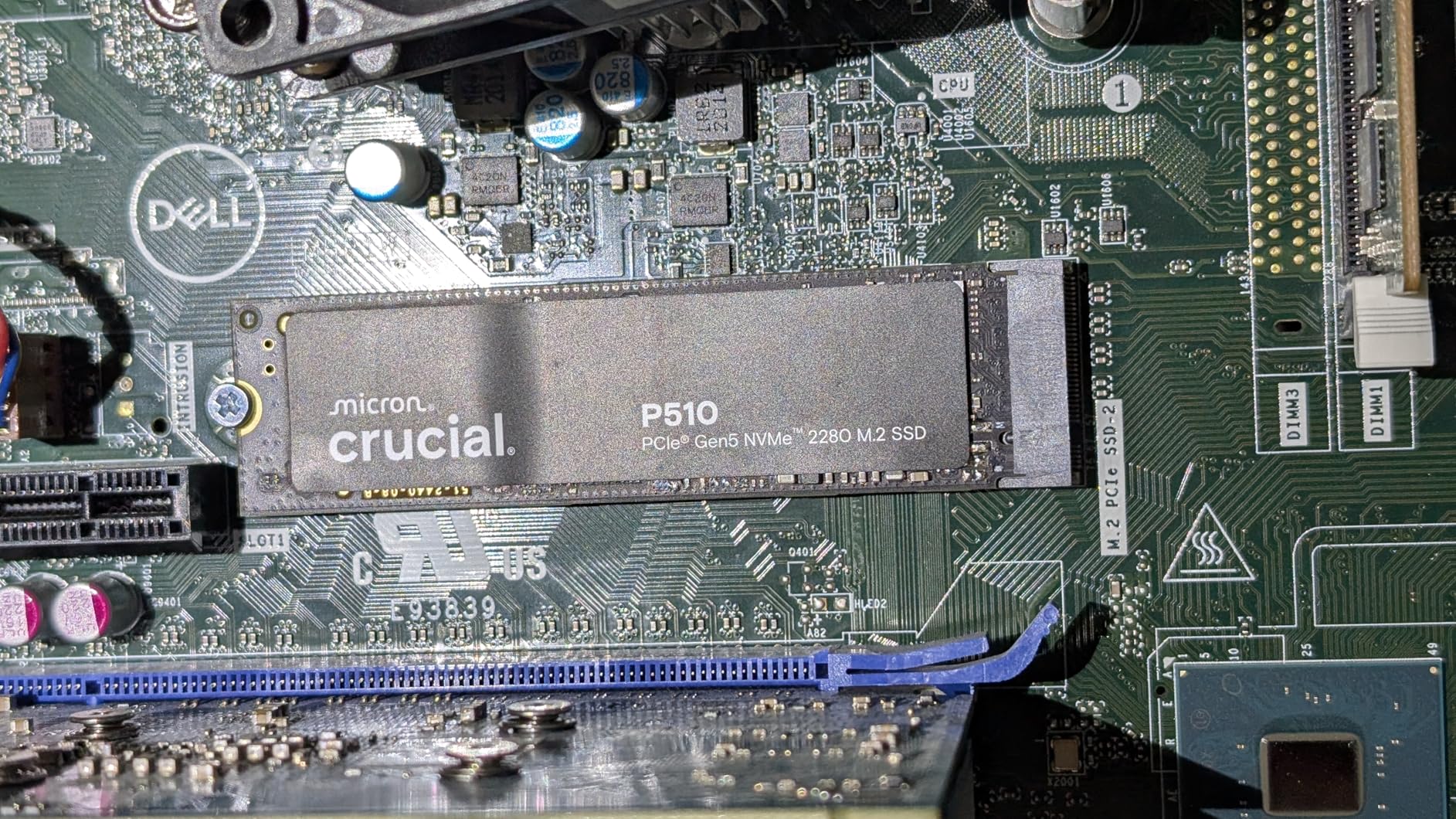 Crucial P510 2TB Gen5 NVMe SSD, Up to 10,000 MB/s, PCIe 5.0 M.2 2280 SSD, Internal Solid State Drive, Compatible with Laptop, Desktop, +Acronis Software - CT2000P510SSD8-01 - Customer Photo 2