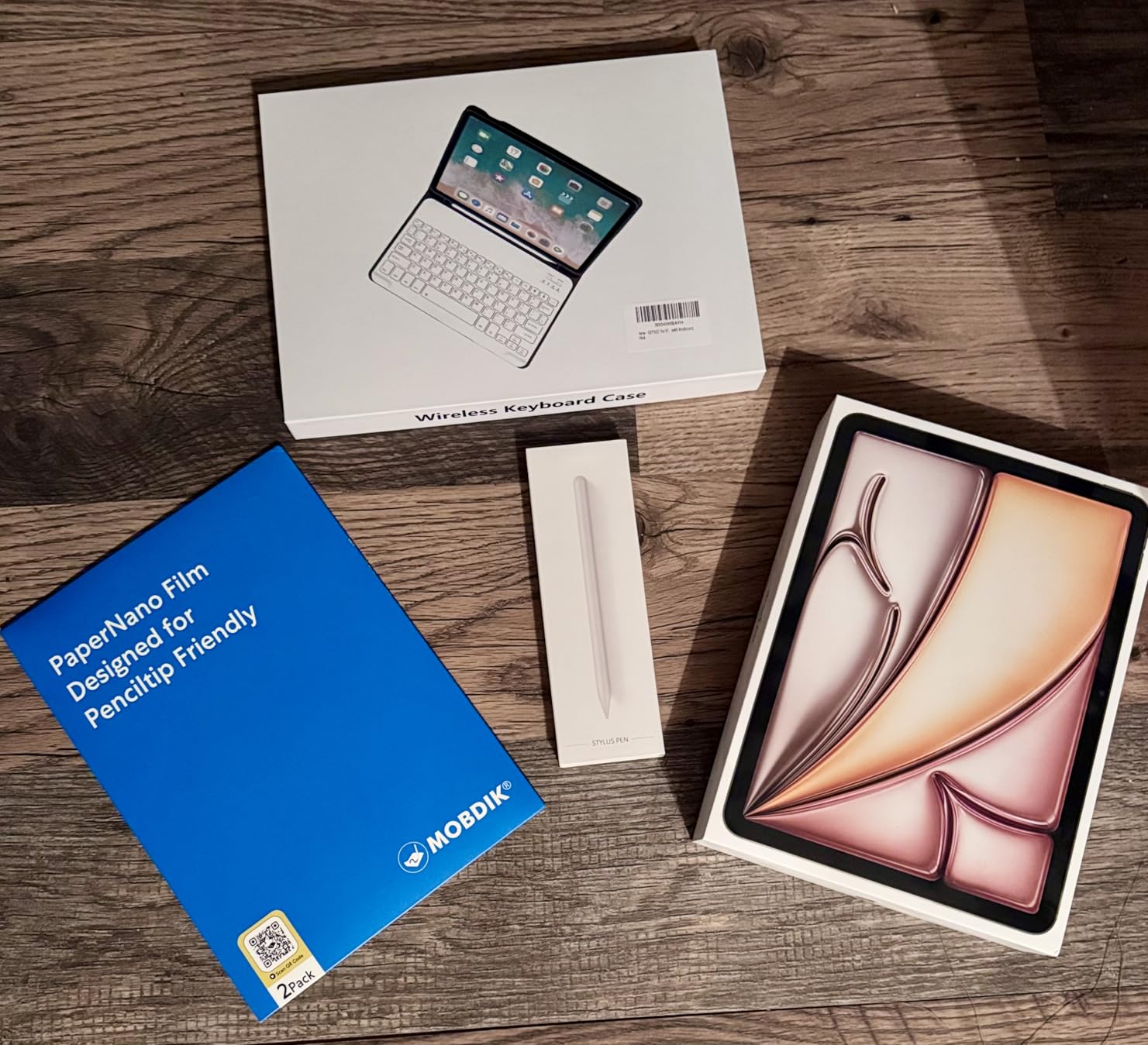 Apple iPad Air 11-inch with M3 chip Built for Apple Intelligence, Liquid Retina Display, 128GB, 12MP Front/Back Camera, Wi-Fi 6E, Touch ID, All-Day Battery Life — Blue - Customer Photo 4