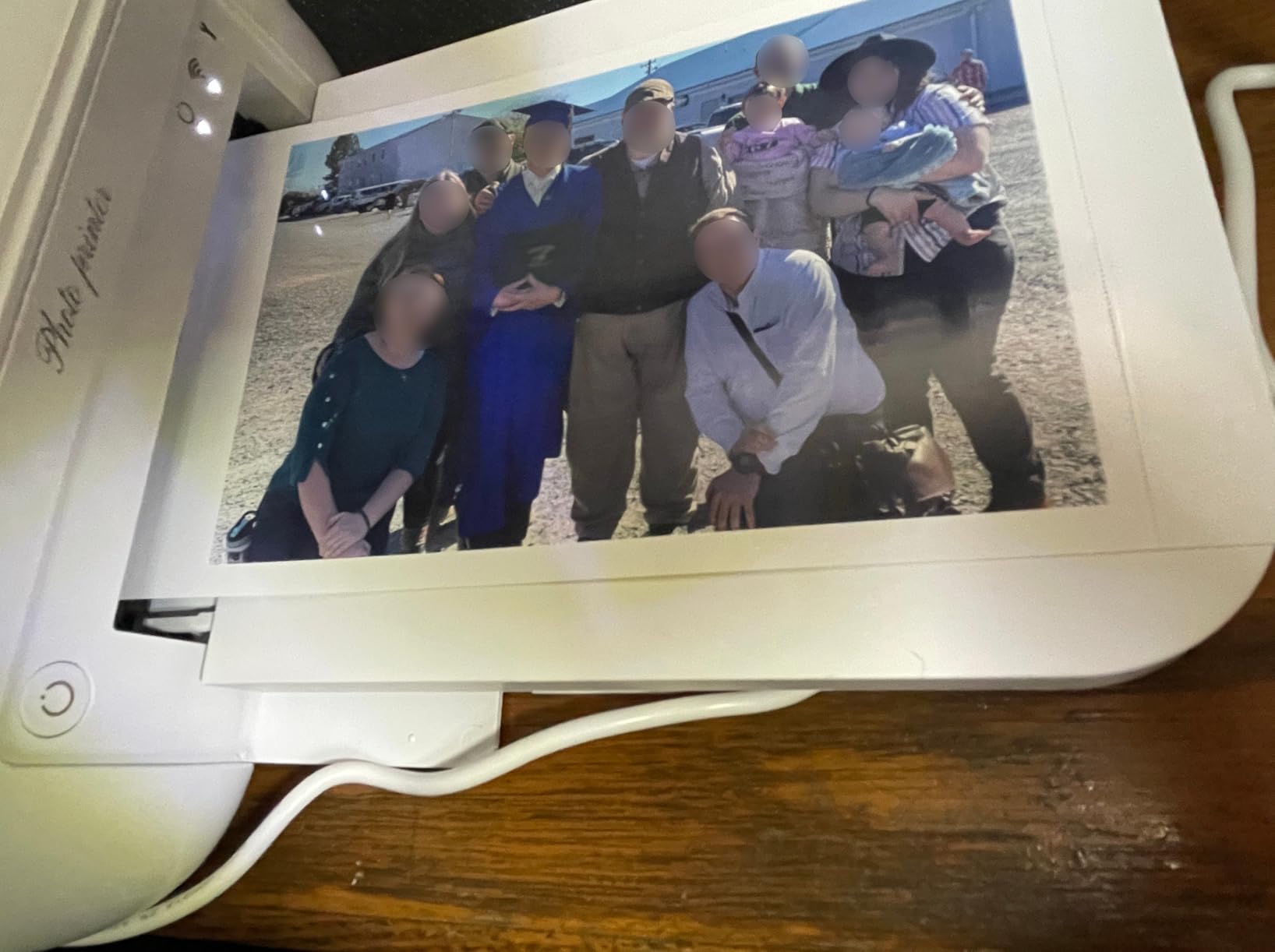HPRT 4x6 Photo Printer with 108 Sheet Photo Paper& 2 Ribbon, Desktop Instant Picture Printer for iPhone, Smartphone, Thermal Dye Sublimation, WI-Fi Connnecting, Home Use, Beige Customer Review HPRT 4x6 Photo Printer with 108 Sheet Photo Paper& 2 Ribbon, Desktop Instant Picture Printer for iPhone, Smartphone, Thermal Dye Sublimation, WI-Fi Connnecting, Home Use, Beige - Customer Photo 1