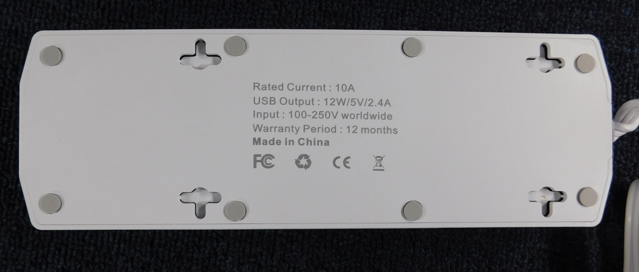 Smart Power Strip, Yozisital Surge Protector with 6 Smart Outlets and 4 USB Ports, 5FT Flat Plug Extension Cord for Home Office - Customer Photo 1