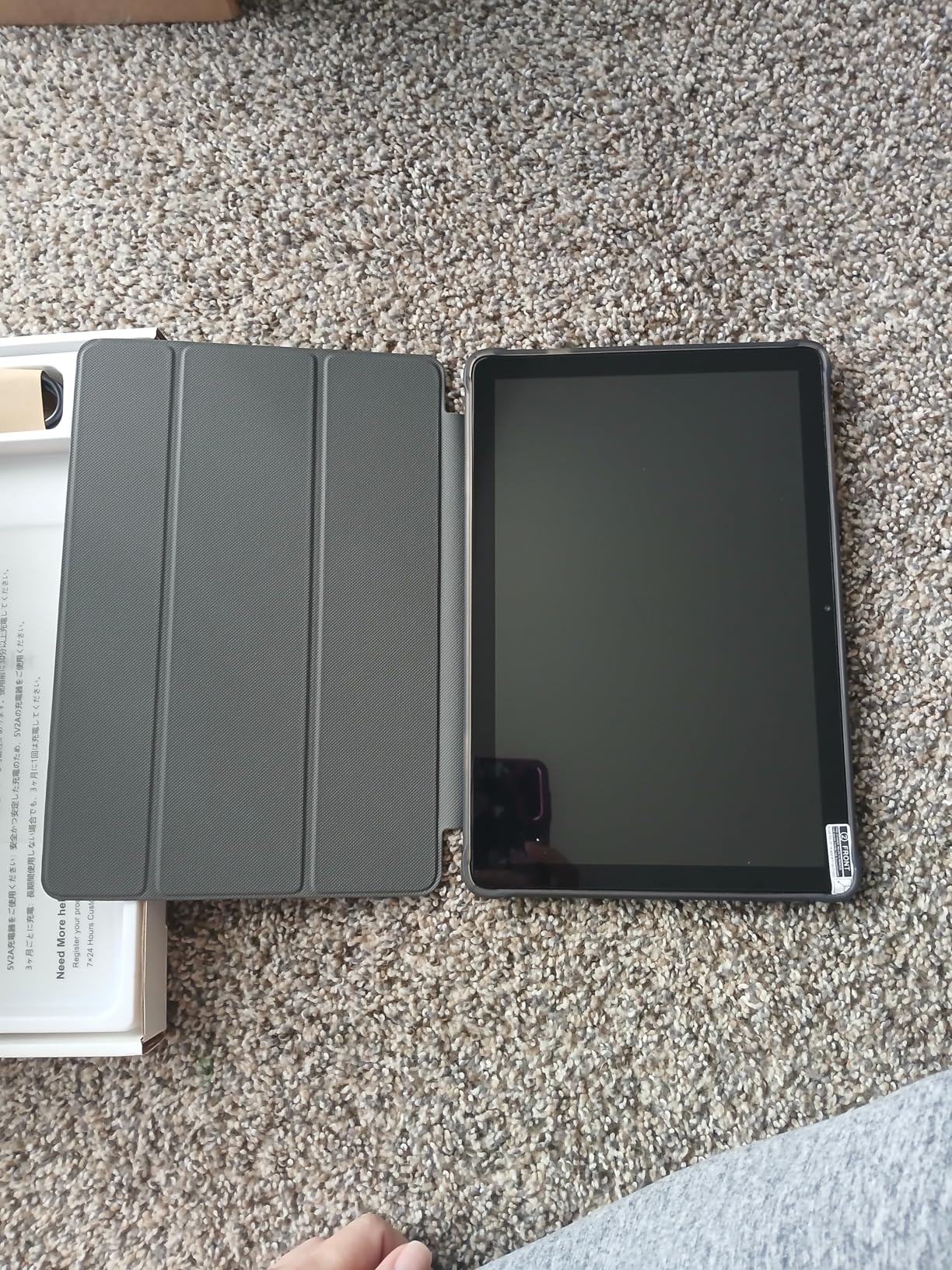 10 inch Android Tablet: Octa-Core, 7000mAh, with Stand Case, IPS HD Display, Wi-Fi 6, OTG, Metal Body - Fast & Portable Tablet for Work & Entertainment, 2-Year Protection, 8GB RAM 64GB, Android 15 customer photo 1