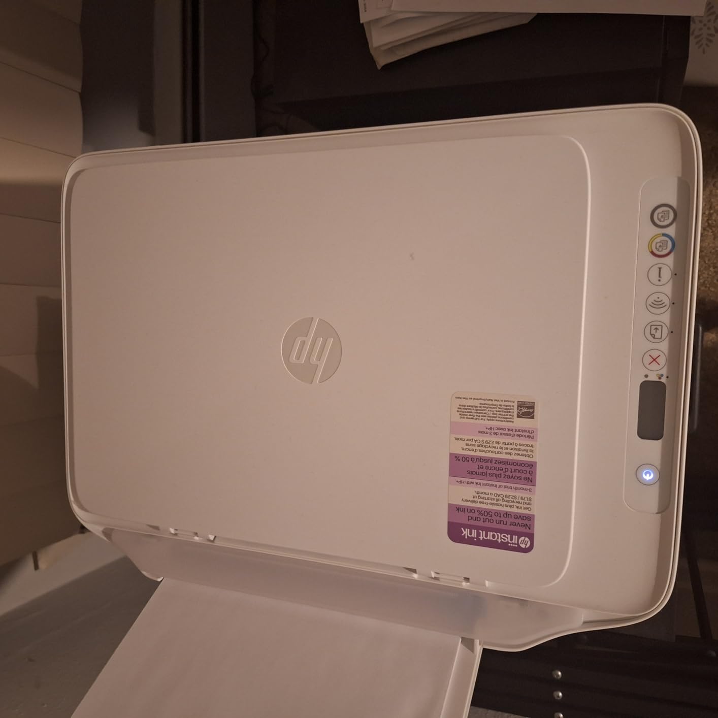 HP DeskJet 2827e Wireless All-in-One Color Inkjet Printer, Scanner, Copier, Best-for-Home, 3 Month Instant Ink Trial Included, AI-Enabled (6W7F5A) Customer Review HP DeskJet 2827e Wireless All-in-One Color Inkjet Printer, Scanner, Copier, Best-for-Home, 3 Month Instant Ink Trial Included, AI-Enabled (6W7F5A) - Customer Photo 1