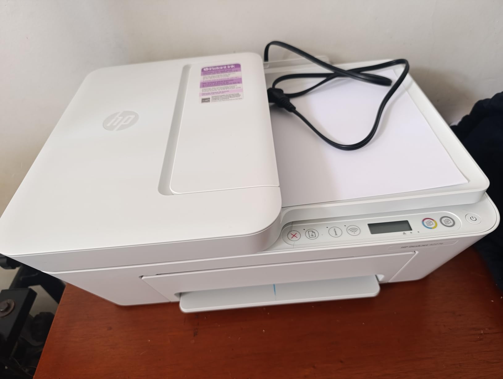 HP DeskJet 4227e Wireless All-in-One Color Inkjet Printer, Scanner, Copier, Best-for-Home, 3 Month Instant Ink Trial Included, AI-Enabled - Customer Photo 1