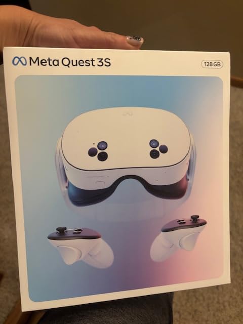 Meta Quest 3S 128GB — Dive into Mixed Reality — Unreal device. Unreal price. — Gorilla Tag Cardboard Hero Bundle — Amazon Exclusive Customer Review Meta Quest 3S 128GB — Dive into Mixed Reality — Unreal device. Unreal price. — Gorilla Tag Cardboard Hero Bundle — Amazon Exclusive - Customer Photo 2