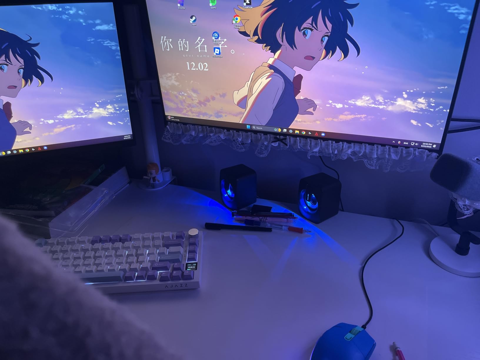 SANSUI 34 Inch 240Hz Ultrawide Curved Gaming Monitor UWQHD 3444×1440, 21:9 2K Curved Monitor 1500R,HDR400,Fast VA, PIP/PBP,AI Crosshair,AIPQ(Visual Enhance),MPRT 1ms,HDMI2.1*2,DP1.4*2(DP Cable Incl.) Customer Review SANSUI 34 Inch 240Hz Ultrawide Curved Gaming Monitor UWQHD 3444×1440, 21:9 2K Curved Monitor 1500R,HDR400,Fast VA, PIP/PBP,AI Crosshair,AIPQ(Visual Enhance),MPRT 1ms,HDMI2.1*2,DP1.4*2(DP Cable Incl.) - Customer Photo 3