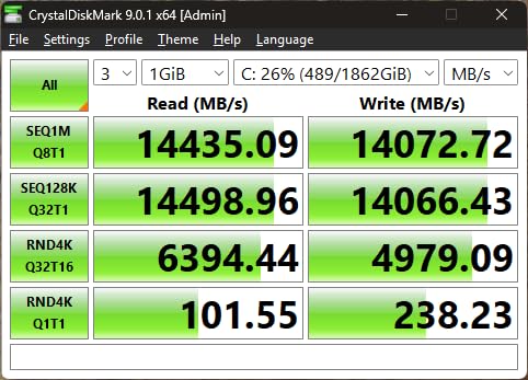 WD_BLACK 1TB SN8100 NVMe SSD Internal Solid State Drive - Gen 5 PCIe 5.0x4, M.2 2280, Seq. Read Speeds Up to 14,900 MB/s, Best for AI Applications, Gaming, and Video Editing - WDS100T1X0M Customer Review WD_BLACK 1TB SN8100 NVMe SSD Internal Solid State Drive - Gen 5 PCIe 5.0x4, M.2 2280, Seq. Read Speeds Up to 14,900 MB/s, Best for AI Applications, Gaming, and Video Editing - WDS100T1X0M - Customer Photo 2