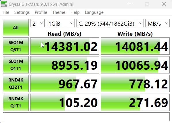 WD_BLACK 1TB SN8100 NVMe SSD Internal Solid State Drive - Gen 5 PCIe 5.0x4, M.2 2280, Seq. Read Speeds Up to 14,900 MB/s, Best for AI Applications, Gaming, and Video Editing - WDS100T1X0M - Customer Photo 4