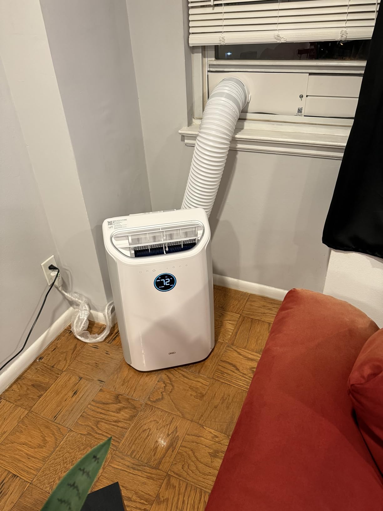 Dreo Portable Air Conditioners, 12000 BTU ASHRAE (8000 BTU DOE) Smart AC Unit for Room with Drainage-free Cooling, APP/Voice/Remote, Fan & Dehumidifier, Quiet Standing AC for Bedroom, AC515S New - Customer Photo 2