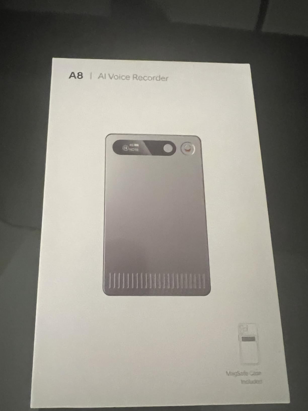 AI Voice Recorder with App Control, Advanced AI Technology for Transcription & Summarization, 64GB Memory, Magnetic Case, Supports 50 Languages – Audio Recorder for Lectures, Meetings, Interviews - Customer Photo 3