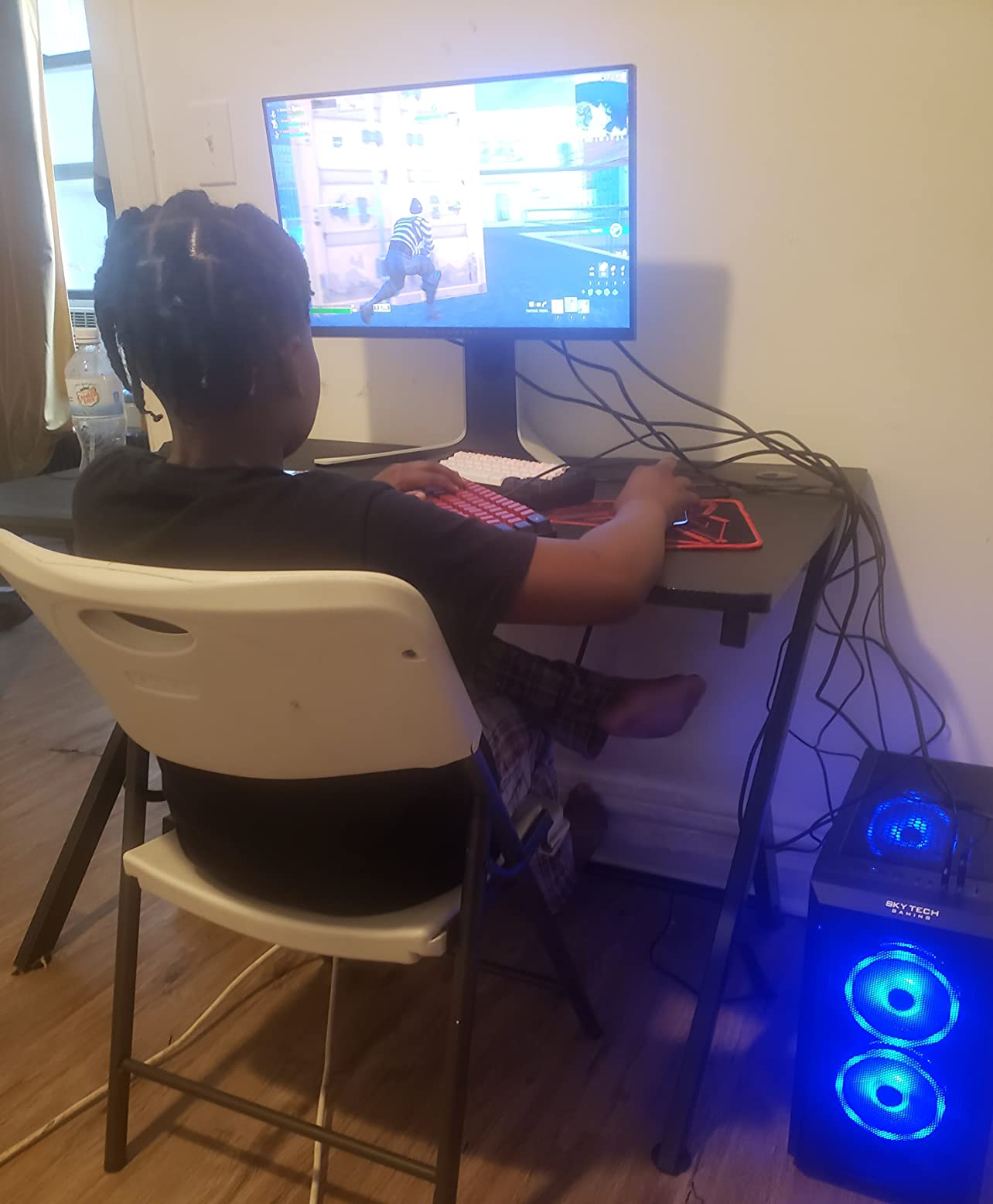 Skytech Gaming King 95 Desktop PC, Ryzen 7 9800X3D 4.7 GHz (5.2 GHz), NVIDIA RTX 5070 Ti 16GB, 2TB Gen4 NVMe SSD, 32GB DDR5 RAM 6000 RGB, 850W Gold PSU, 360mm ARGB AIO, Wi-Fi, Win 11 - Customer Photo 4