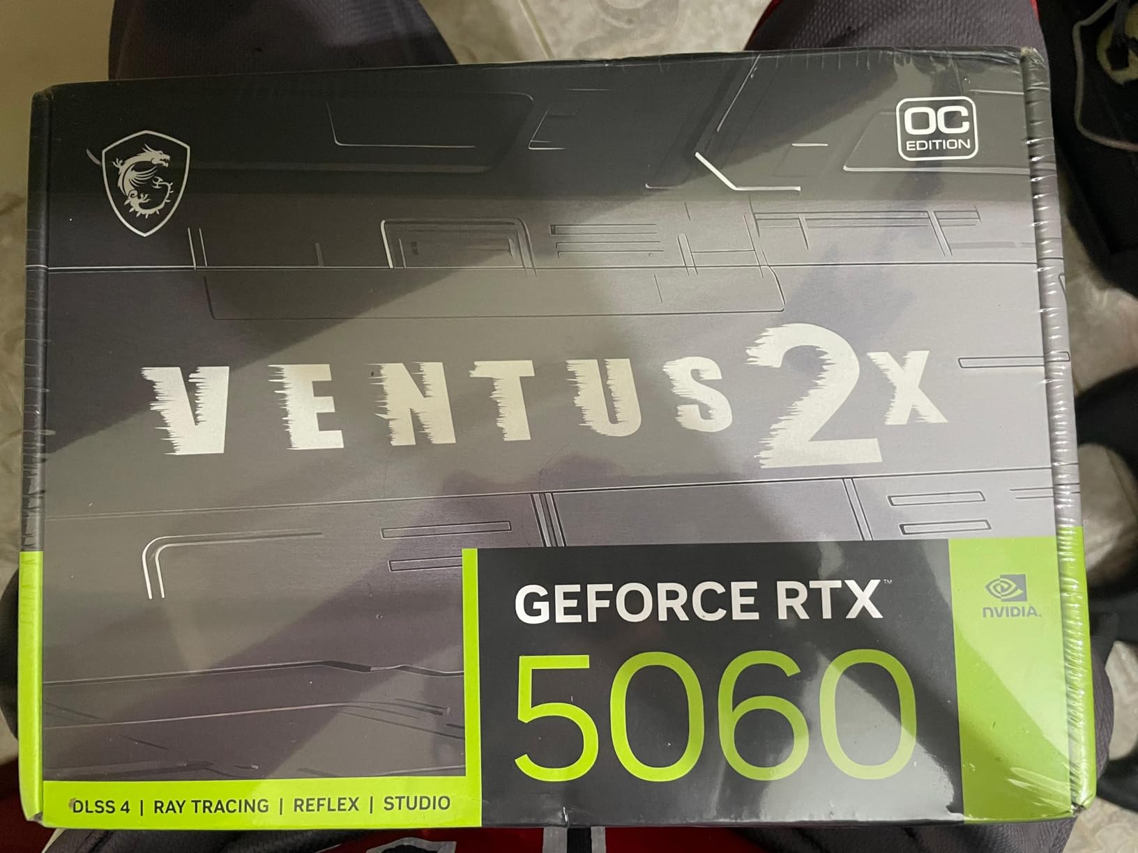 MSI Gaming RTX 5060 8G Ventus 2X OC Graphics Card (8GB GDDR7,128-bit, Extreme Performance: 2535 MHz, DisplayPort x3 2.1a, HDMI 2.1b, NVIDIA Blackwell Architecture) - Customer Photo 1