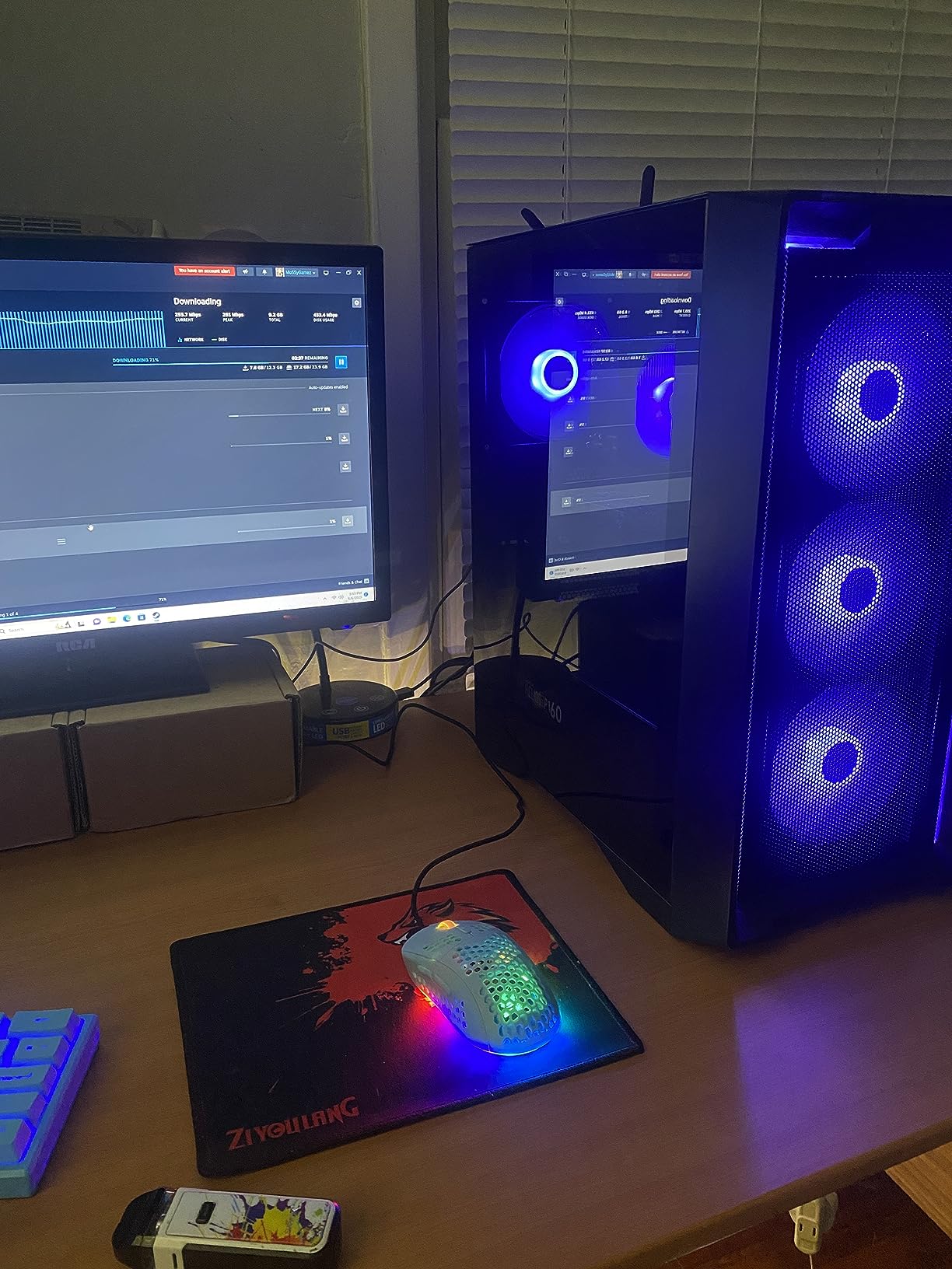Skytech Gaming Archangel Desktop PC, Ryzen 5 5500 3.6 GHz (4.2GHz), NVIDIA RTX 3050 6GB, 1TB NVMe SSD, 16GB DDR4 RAM 3200, 650W Gold PSU, Wi-Fi, Win 11 Customer Review Skytech Gaming Archangel Desktop PC, Ryzen 5 5500 3.6 GHz (4.2GHz), NVIDIA RTX 3050 6GB, 1TB NVMe SSD, 16GB DDR4 RAM 3200, 650W Gold PSU, Wi-Fi, Win 11 - Customer Photo 5