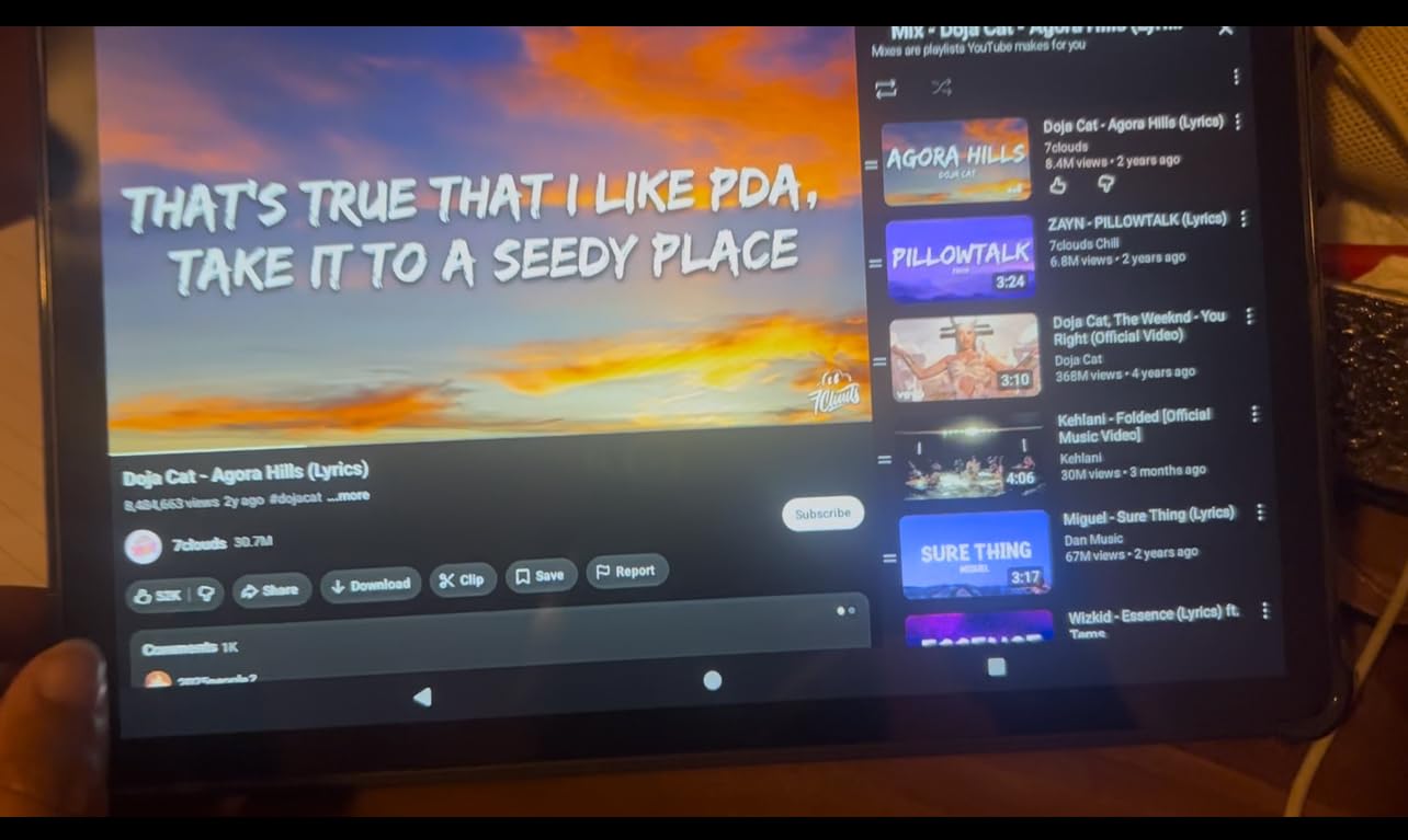 Android 15 Tablet 10 Inch, 24GB RAM+128GB ROM/1TB Expandable, 1.8GHz Octa-core CPU, 1280x800 IPS HD Display, WiFi 6, BT 5.4, 5+8MP Camera, 2 in 1 Tablets with Keyboard Case Mouse Stylus - Customer Photo 1