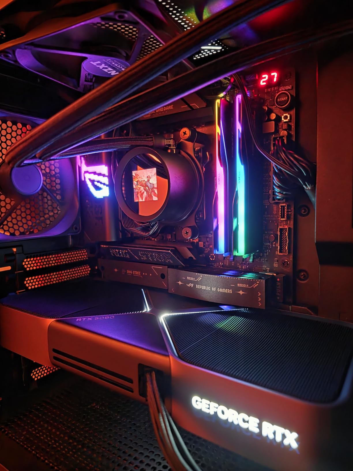 NZXT Kraken Plus 360 – AIO CPU Liquid Cooler – 360mm Radiator – 3 x F120P Fans – Customizable 1.54