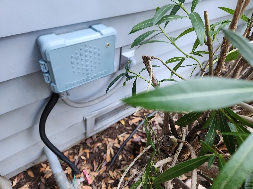 ImoLaza Outdoor Smart Sprinkler Controller, 12-Zone WiFi Irrigation Controller with Hyper-Local Weather, App Remote Control, Works w/ Alexa, Auto Watering, Rain/Freeze/Wind Skip, Smart Fault Detection Customer Review ImoLaza Outdoor Smart Sprinkler Controller, 12-Zone WiFi Irrigation Controller with Hyper-Local Weather, App Remote Control, Works w/ Alexa, Auto Watering, Rain/Freeze/Wind Skip, Smart Fault Detection - Customer Photo 2