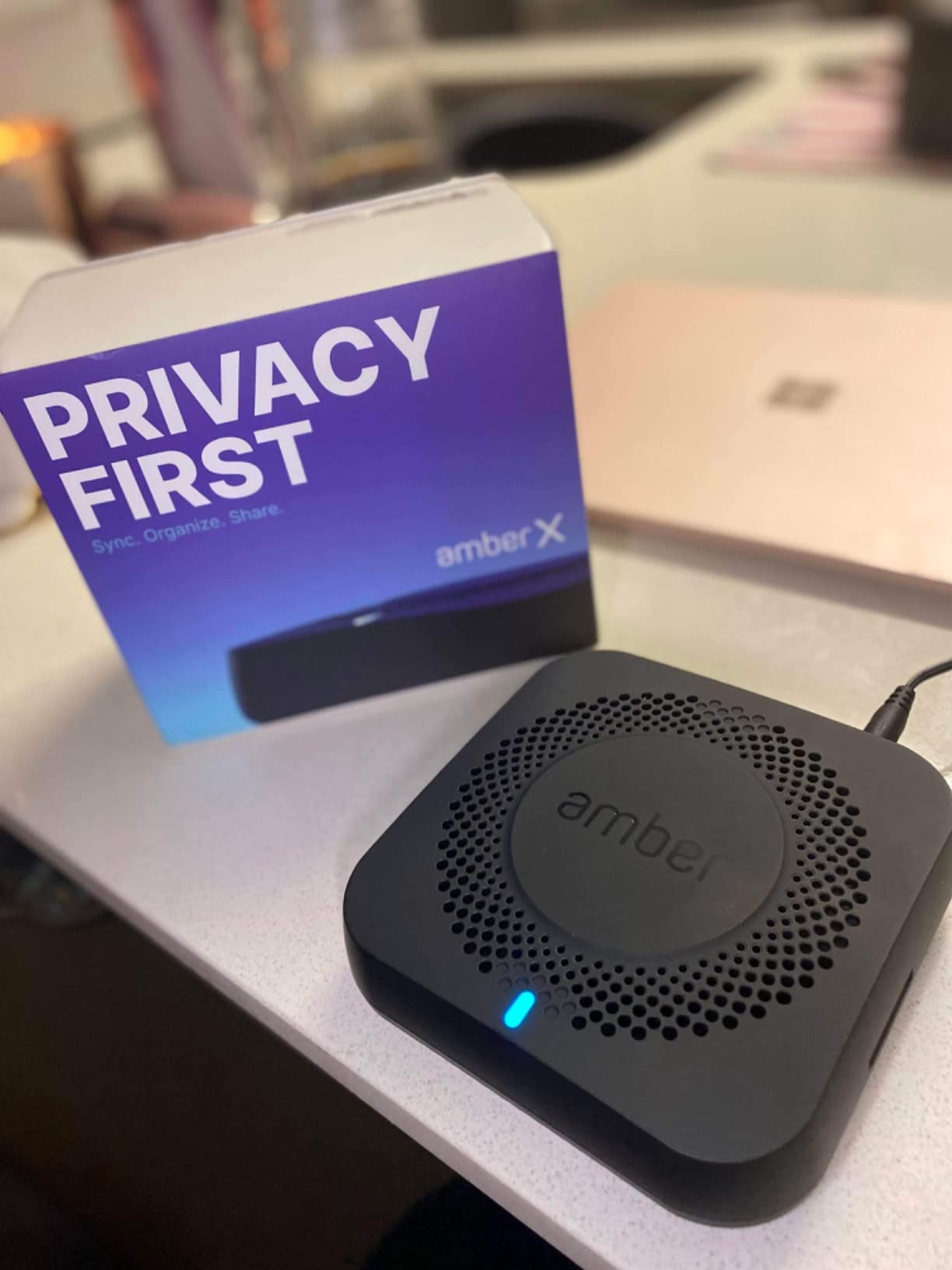 Smart Personal Cloud Storage Device Data and Media Files, Built-in 1TB High-Speed SSD with USB Storage, Plex and Home Assistant/iOS/Android/Windows/Mac Compatible Customer Review Smart Personal Cloud Storage Device Data and Media Files, Built-in 1TB High-Speed SSD with USB Storage, Plex and Home Assistant/iOS/Android/Windows/Mac Compatible - Customer Photo 3