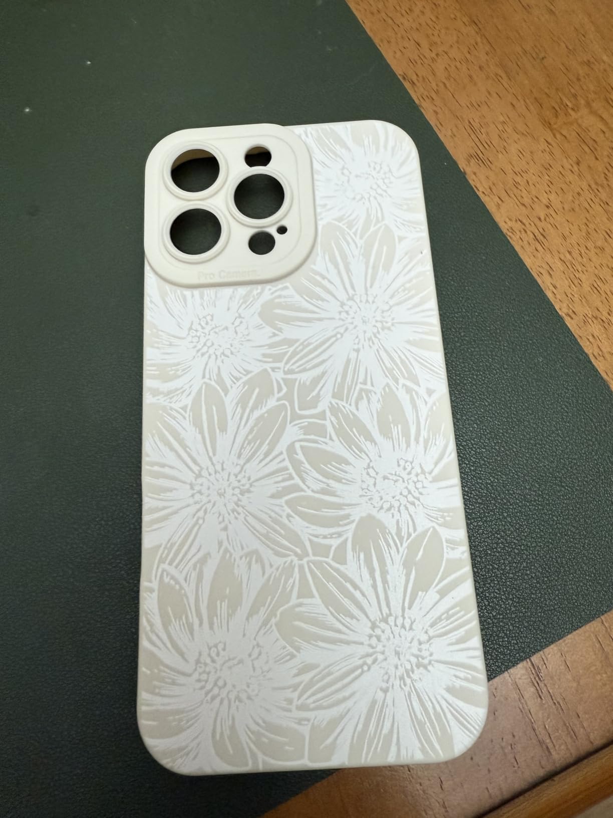 HAND&CRAFT for iPhone 16 Plus Case Sunflower Floral Blooms Cute Pattern Design Soft Shockproof Protective Slim Phone Cover Silicone Camera Protection for Women Girls, Pink Customer Review HAND&CRAFT for iPhone 16 Plus Case Sunflower Floral Blooms Cute Pattern Design Soft Shockproof Protective Slim Phone Cover Silicone Camera Protection for Women Girls, Pink - Customer Photo 1
