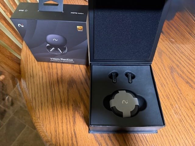 RecDot AI Voice Recorder Earbuds, viaim AI Meeting Assistant with Transcription, 78 Languages, FlashRecord, to-Do Lists & Summaries with viaim AI, 48dB ANC for Meetings, Interviews & Lectures, Sliver - Customer Photo 4