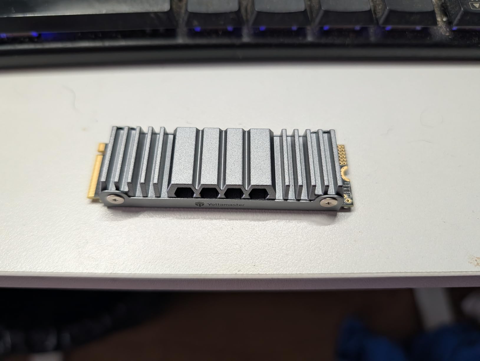 Yottamaster YS5 1TB SSD for PS5 Storage Expansion with Heatsink, M.2 PCIe 4.0 Gaming SSD Up to 7450MB/s, 3D NAND TLC, Internal Gaming Solid State Drive for PS5 Customer Review Yottamaster YS5 1TB SSD for PS5 Storage Expansion with Heatsink, M.2 PCIe 4.0 Gaming SSD Up to 7450MB/s, 3D NAND TLC, Internal Gaming Solid State Drive for PS5 - Customer Photo 4