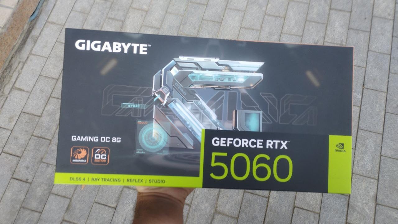 GIGABYTE GeForce RTX 5060 WINDFORCE OC 8G Graphics Card, 8GB 128-bit GDDR7 - Customer Photo 1