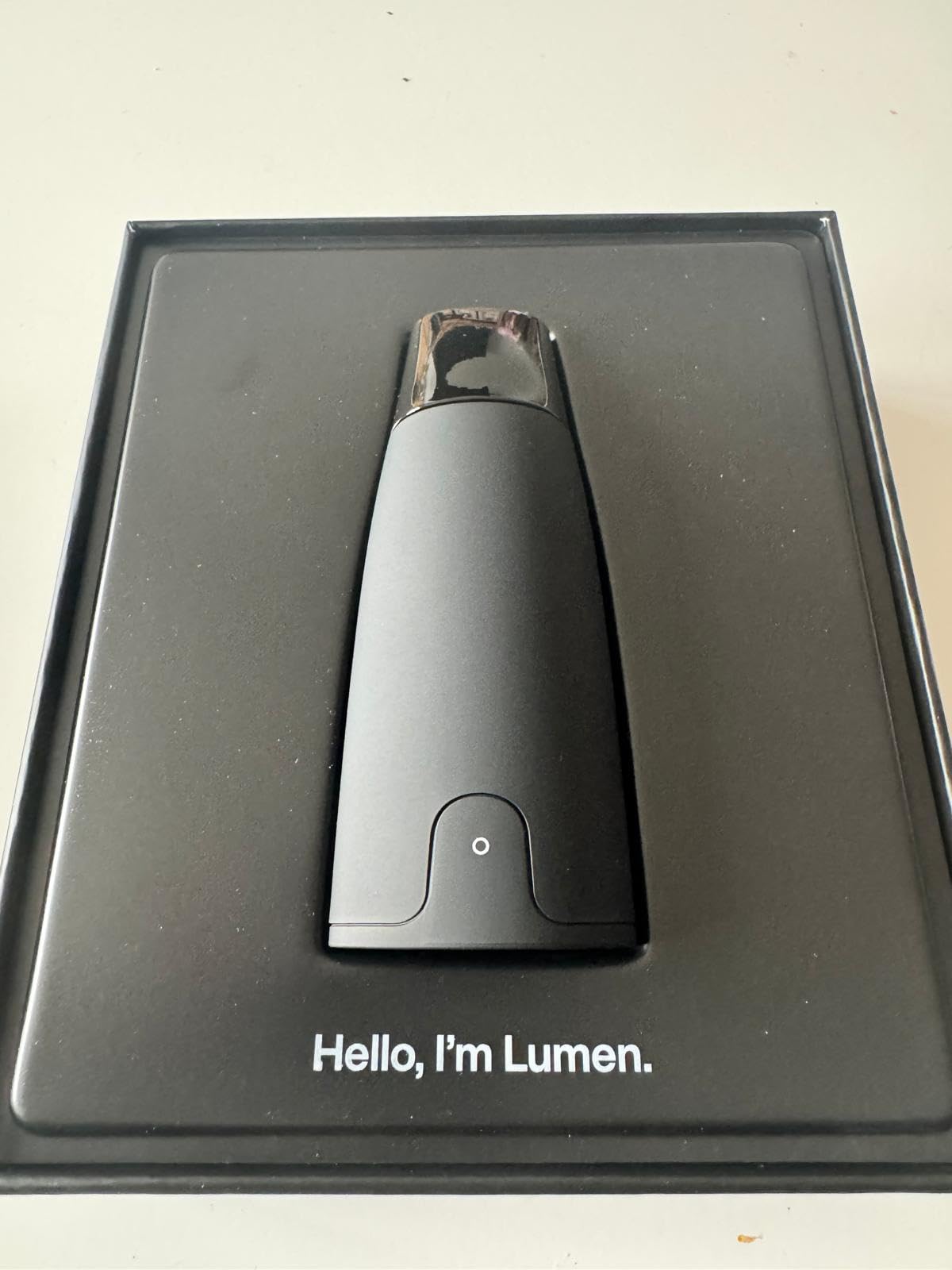 Lumen Metabolism Tracker Device - Measure Real-Time Fat & Carb Burn, Daily Nutrition, Meal Plans, Metabolic Health, Weight Loss, Athletic Fitness & Performance for Men & Women w/Month Subscription Customer Review Lumen Metabolism Tracker Device - Measure Real-Time Fat & Carb Burn, Daily Nutrition, Meal Plans, Metabolic Health, Weight Loss, Athletic Fitness & Performance for Men & Women w/Month Subscription - Customer Photo 1