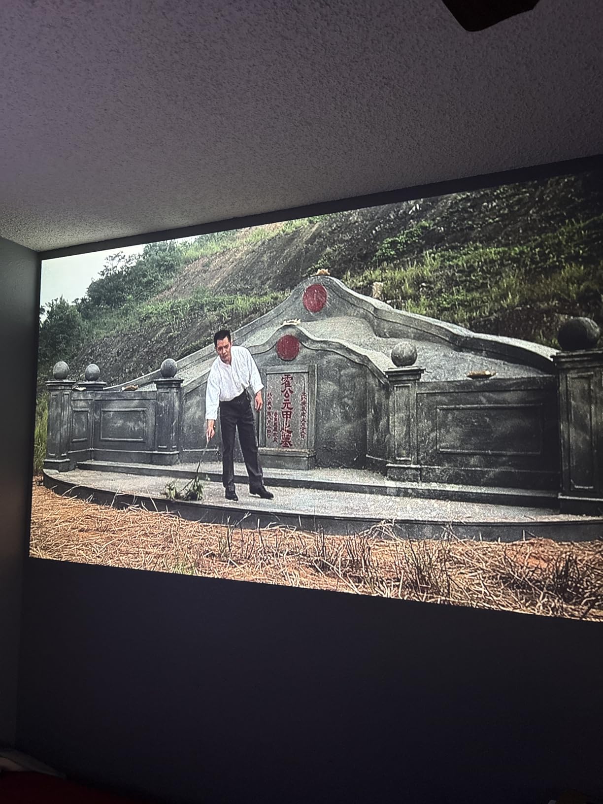 GooDee 4K Smart Projector with Netflix – WiFi & Bluetooth, 3000 ANSI UHD, ToF Auto Focus Keystone MEMC, Dolby Audio Home Theater Video Projector Built-in Apps for Indoor & Outdoor Movies, Gaming - Customer Photo 1
