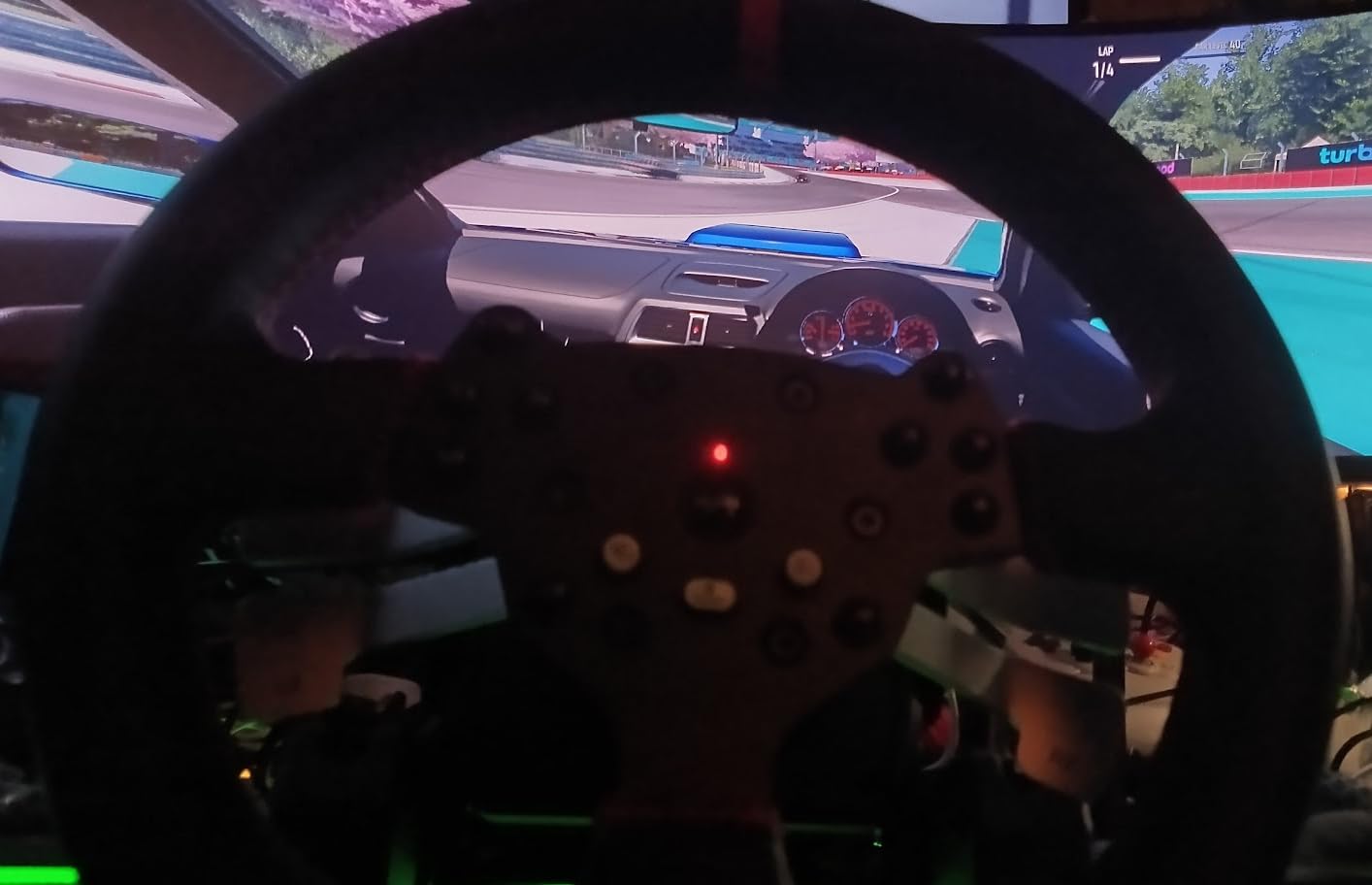 PXN Direct Drive Racing Wheel, V10 Ultra Gaming Steering Wheel - 3.2Nm Force Feedback Steering Wheel for PC/Xbox/ PS4, 270mm Leather Wheel with 4 Paddle Shifters, Adjustable Pedals Customer Review PXN Direct Drive Racing Wheel, V10 Ultra Gaming Steering Wheel - 3.2Nm Force Feedback Steering Wheel for PC/Xbox/ PS4, 270mm Leather Wheel with 4 Paddle Shifters, Adjustable Pedals - Customer Photo 1