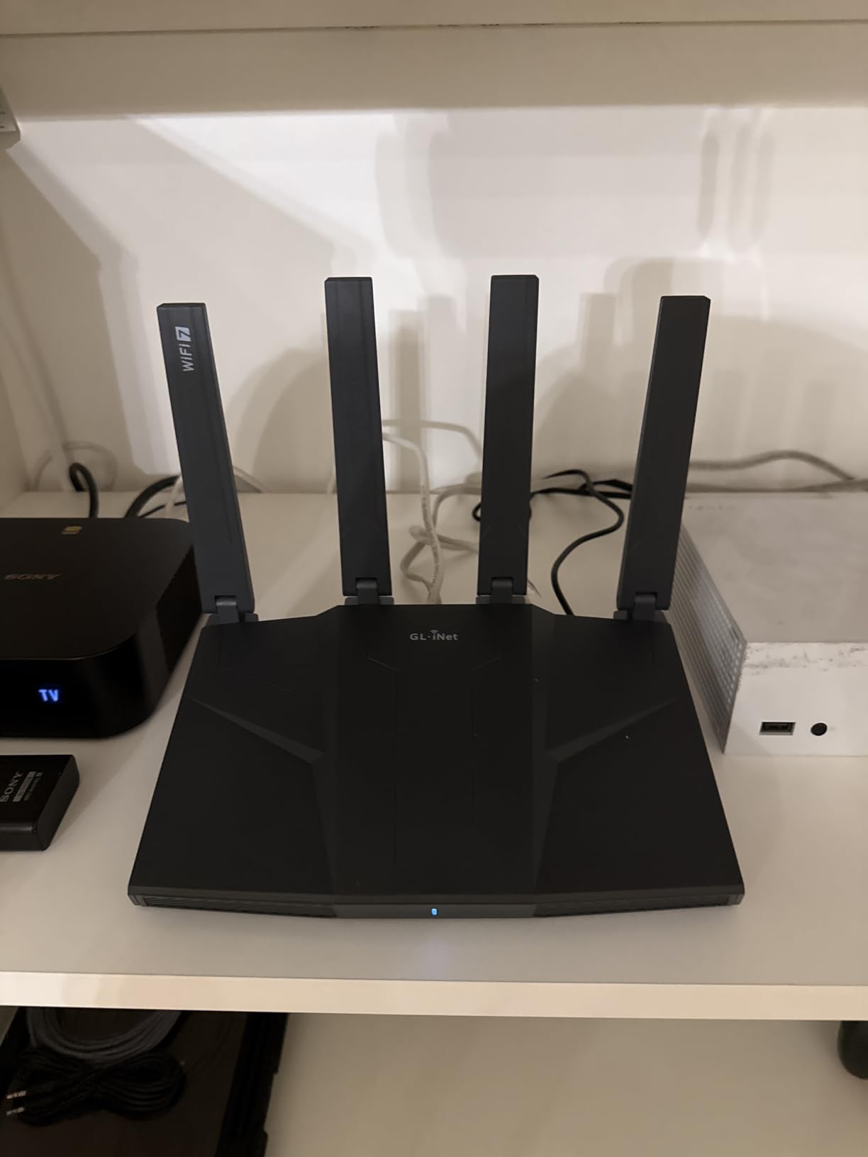 GL.iNet GL-BE9300 (Flint 3) Tri-Band WiFi 7 Router, High-Speed 6GHz Gaming WiFi Router for Wireless Internet, Long Range, 5 x 2.5G VPN Routers customer photo 2