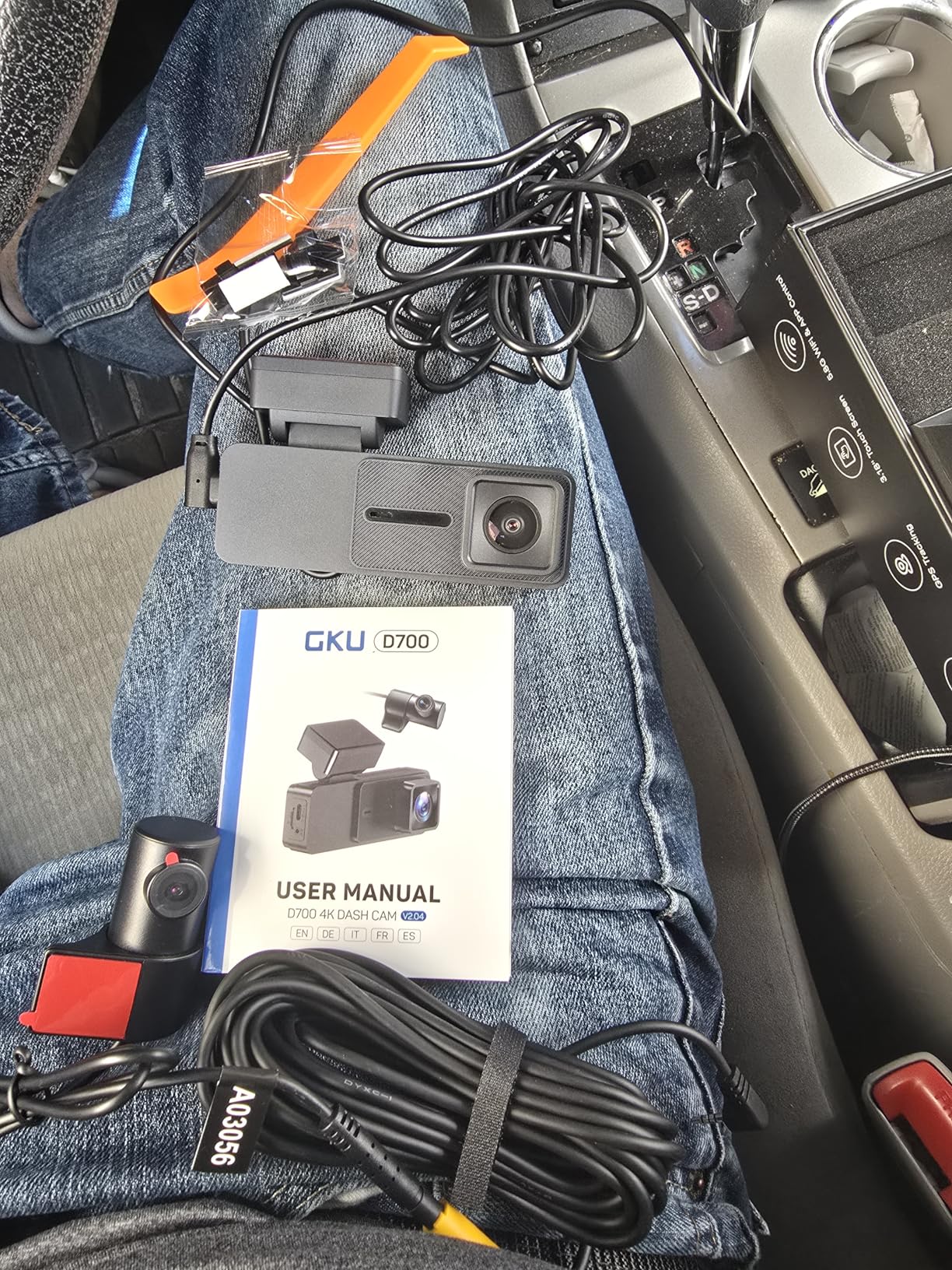 GKU Dash Cam Front and Rear, 3.18'' Touchscreen, 4K+1080P Dashcam, Built-in GPS, 5.8GHz WiFi Dash Camera for Cars with 24H Parking Monitor, Night Vision, WDR, Supports 512GB Max Customer Review GKU Dash Cam Front and Rear, 3.18'' Touchscreen, 4K+1080P Dashcam, Built-in GPS, 5.8GHz WiFi Dash Camera for Cars with 24H Parking Monitor, Night Vision, WDR, Supports 512GB Max - Customer Photo 5