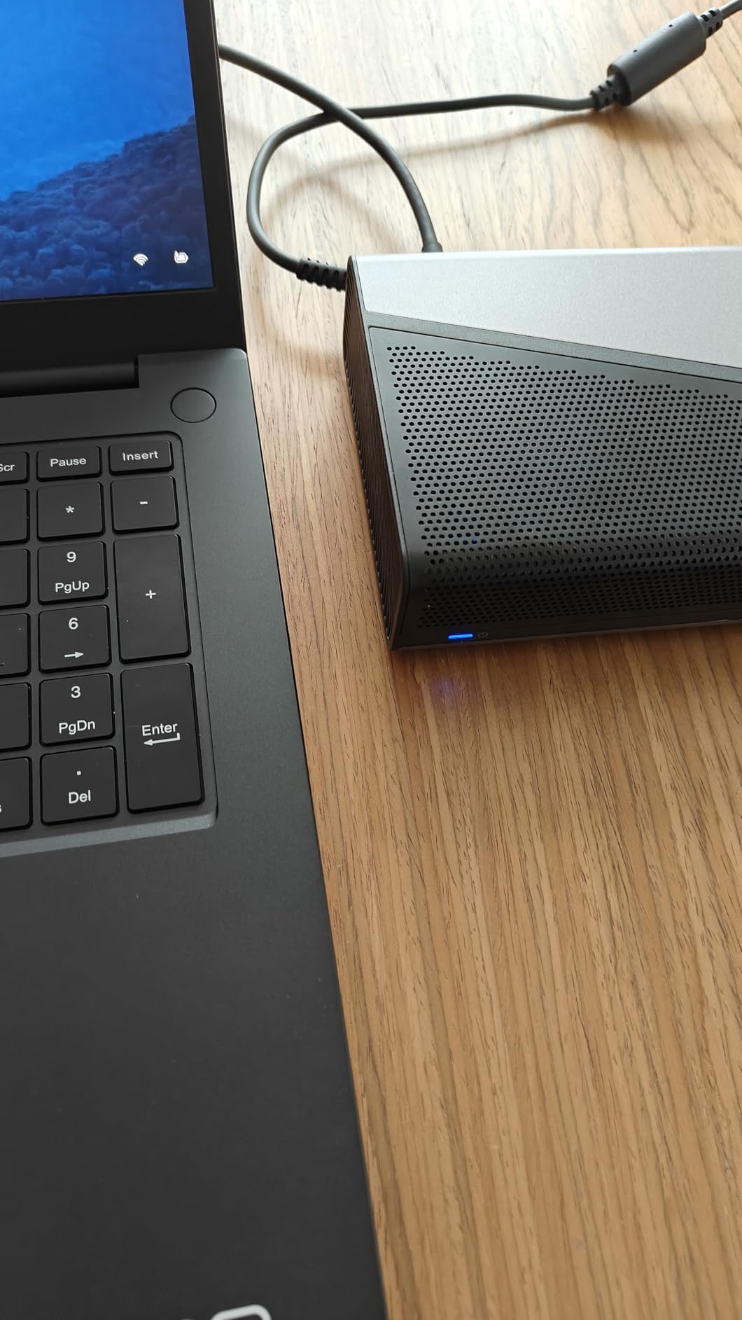 NIMO 17.3 Gaming-Laptop Ryzen 9 8945HS (Beat i9-13900H, Up to 5.2GHz) 16GB RAM, 512GB SSD, Radeon 780M, PD 100W Type-C AI-Enhanced for Copilot VR Ready, Backlit Keyboard, Fingerprint Customer Review NIMO 17.3 Gaming-Laptop Ryzen 9 8945HS (Beat i9-13900H, Up to 5.2GHz) 16GB RAM, 512GB SSD, Radeon 780M, PD 100W Type-C AI-Enhanced for Copilot VR Ready, Backlit Keyboard, Fingerprint - Customer Photo 1