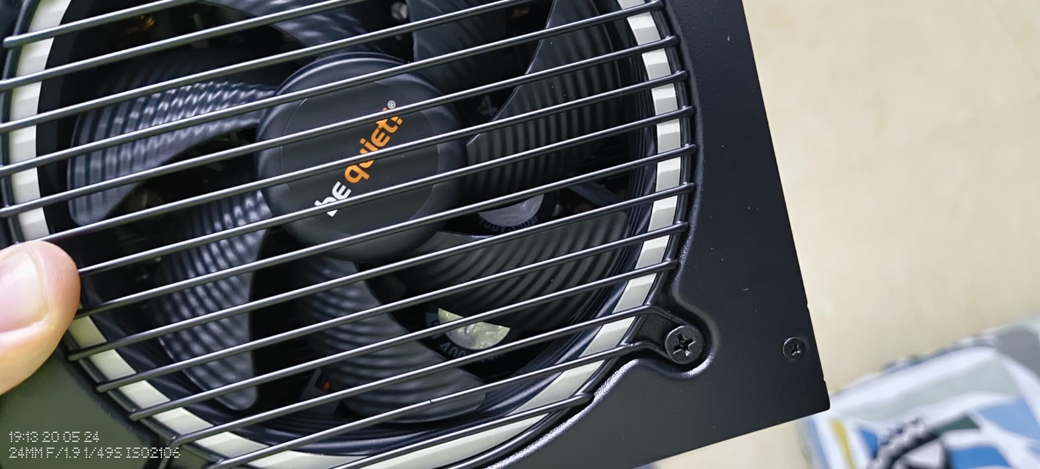 be quiet! Pure Power 13 M 750W Power Supply, 80 Plus® Gold Certification, ATX 3.1 PSU, Support for PCIe 5.1 GPUs, semi-Passive 120mm be quiet! Fan, LLC Technology, Single Rail, for Overclocked GPUs Customer Review be quiet! Pure Power 13 M 750W Power Supply, 80 Plus® Gold Certification, ATX 3.1 PSU, Support for PCIe 5.1 GPUs, semi-Passive 120mm be quiet! Fan, LLC Technology, Single Rail, for Overclocked GPUs - Customer Photo 3