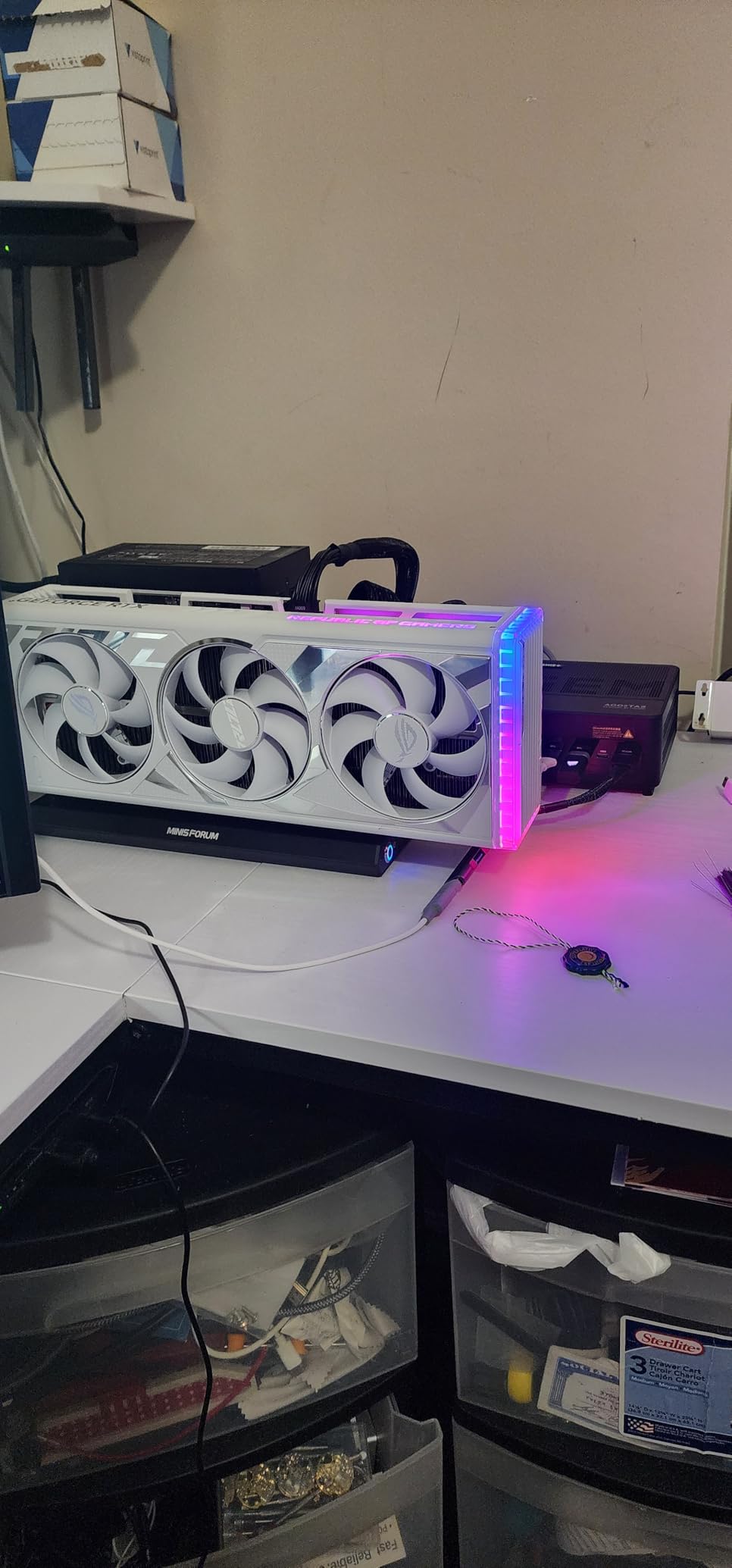 be quiet! Pure Power 13 M 1000W Power Supply, 80 Plus® Gold Certification, ATX 3.1 PSU, Support for PCIe 5.1 GPUs, semi-Passive 120mm be quiet! Fan, LLC Technology, Single Rail, for Overclocked GPUs Customer Review be quiet! Pure Power 13 M 1000W Power Supply, 80 Plus® Gold Certification, ATX 3.1 PSU, Support for PCIe 5.1 GPUs, semi-Passive 120mm be quiet! Fan, LLC Technology, Single Rail, for Overclocked GPUs - Customer Photo 1