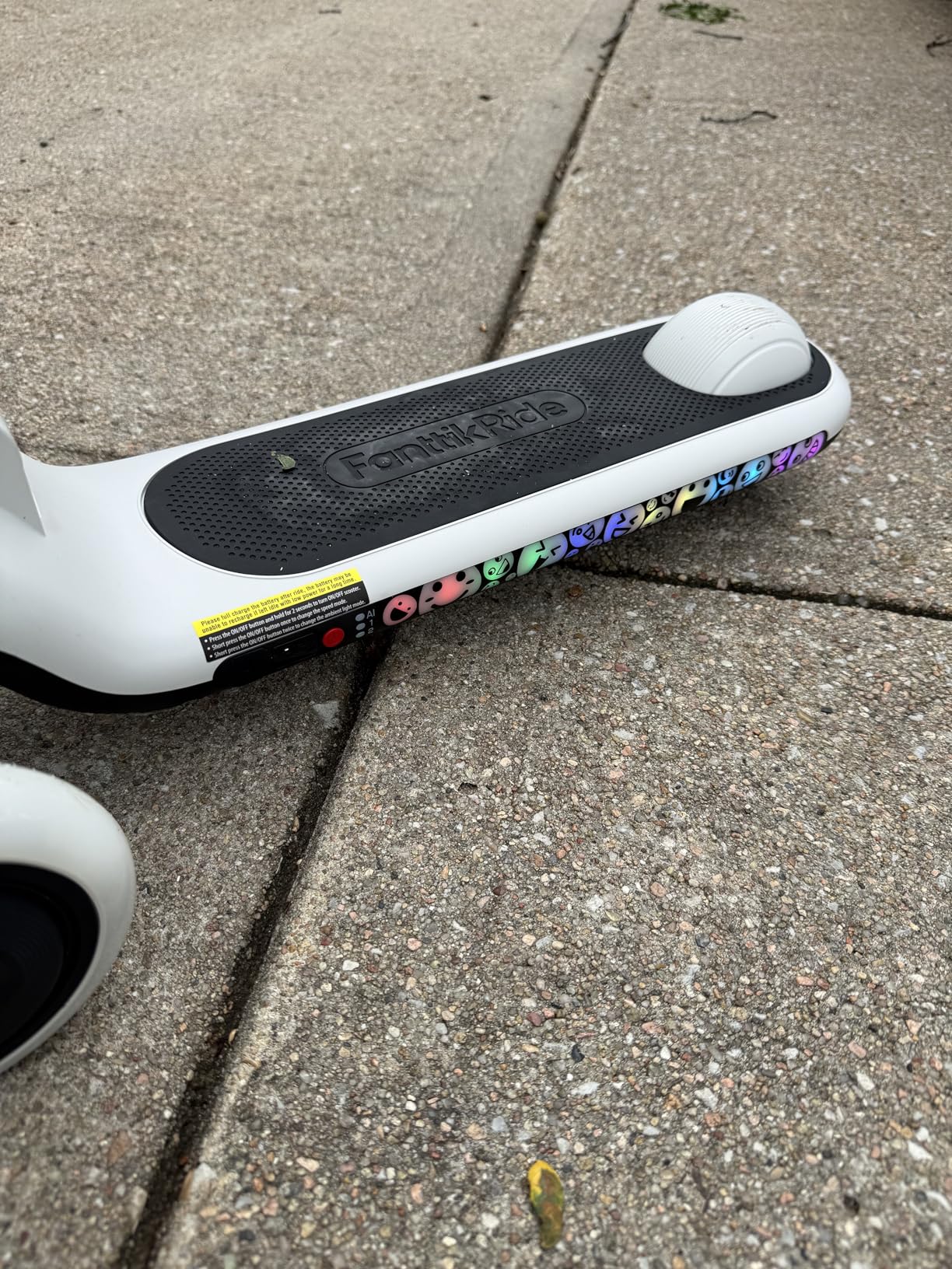 FanttikRide K9 Pro 3 Wheel Electric Scooter for Kids 3-6, Adjustable Height for Riders 3.3-4.6ft, 88 lbs, Up to 40 min, 3.5 Miles Range, AI & 2 Max Speed 3.7/6.2 MPH, UL2272 Certified Customer Review FanttikRide K9 Pro 3 Wheel Electric Scooter for Kids 3-6, Adjustable Height for Riders 3.3-4.6ft, 88 lbs, Up to 40 min, 3.5 Miles Range, AI & 2 Max Speed 3.7/6.2 MPH, UL2272 Certified - Customer Photo 1