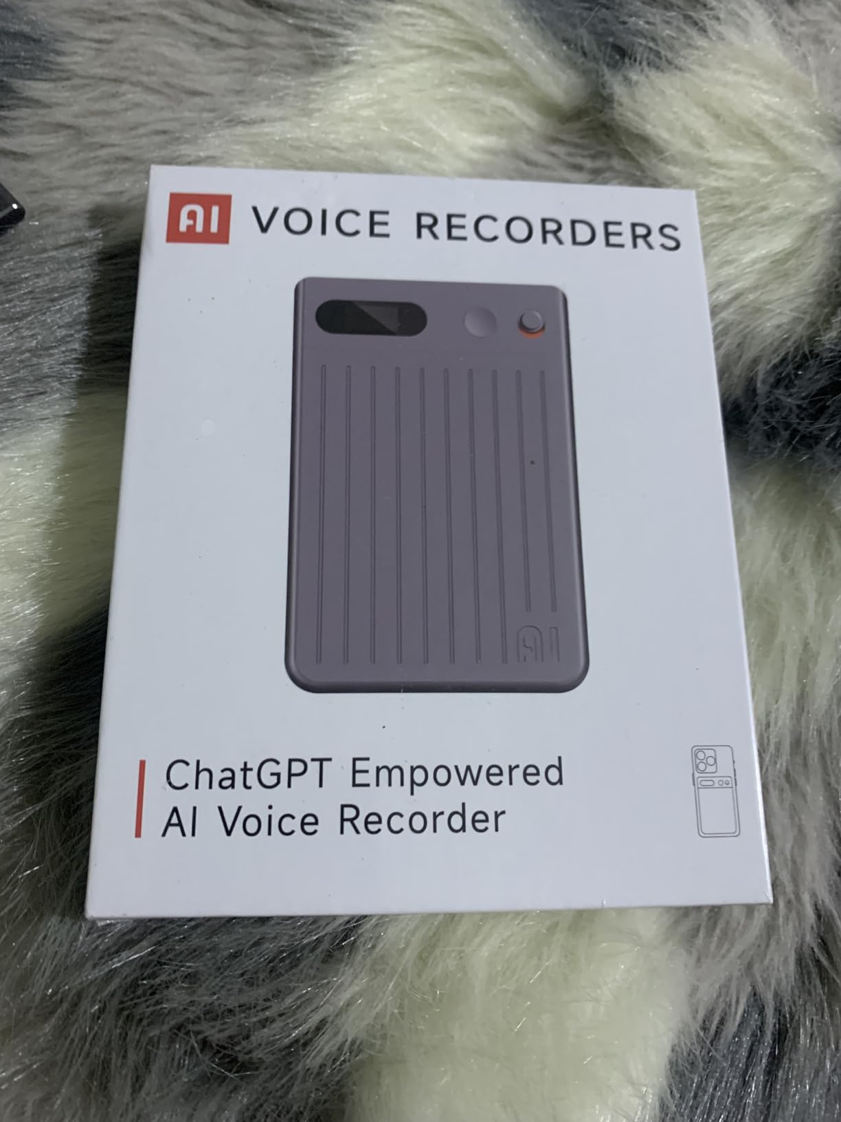 AI Voice Recorder, 64GB Audio Note Recorder – 73H Battery, USB-C Fast Charge, Magnetic Clip, 118-Language Transcription, AI Noise Cancellation, App Control, for Lectures, Meetings, Calls- Gray - Customer Photo 5