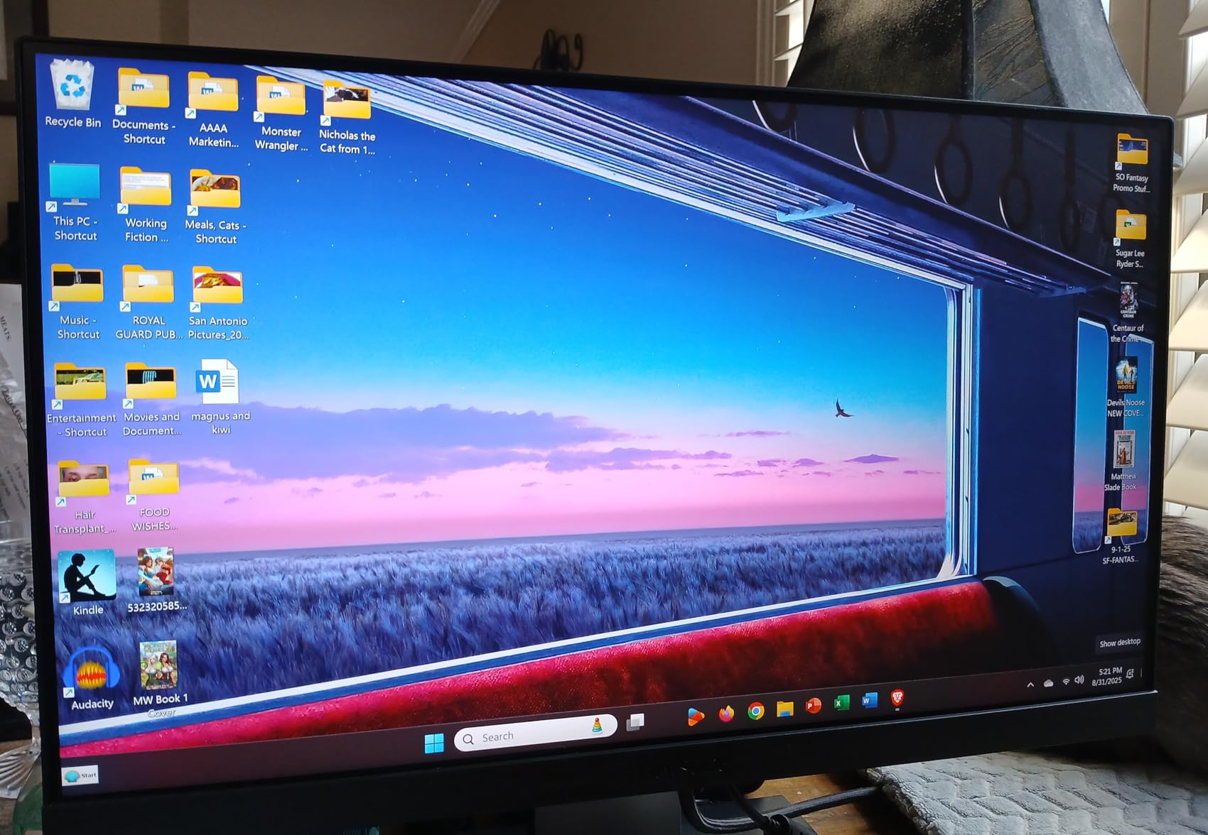 ViewSonic VP2488-4K 24 Inch 4K Mac-Ready Monitor with 100% sRGB, 98% DCI-P3, Pantone Validated, Advanced Ergonomics, Thunderbolt 4, USB Hub, HDMI, and DP for Home and Office Customer Review ViewSonic VP2488-4K 24 Inch 4K Mac-Ready Monitor with 100% sRGB, 98% DCI-P3, Pantone Validated, Advanced Ergonomics, Thunderbolt 4, USB Hub, HDMI, and DP for Home and Office - Customer Photo 1