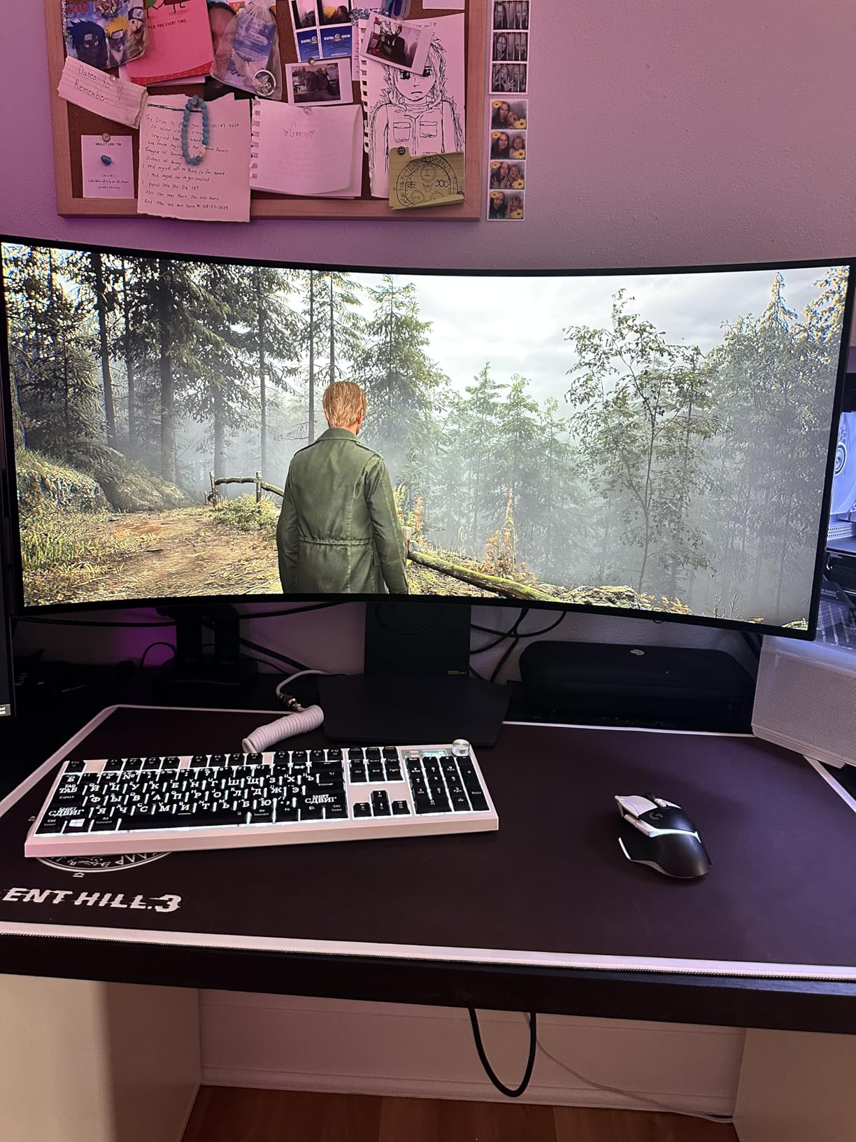 LG 34GX900A-B 34-Inch Ultragear WQHD (3440 x 1440) OLED Curved Gaming Monitor, 240Hz, 0.03ms, NVIDIA G-Sync, VESA DisplayHDR True Black 400, HDMI 2.1, DisplayPort, USB Type-C PD 65W, Black customer photo 2