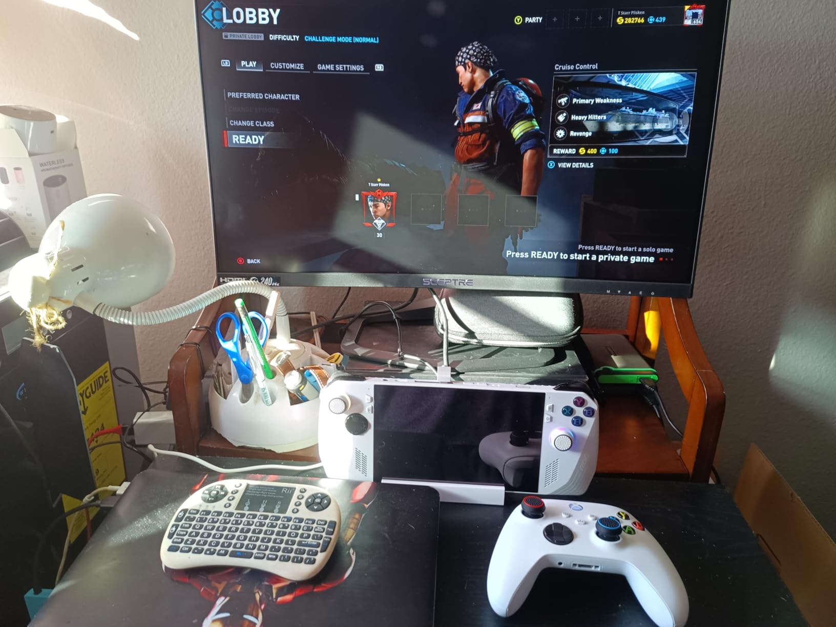 Sceptre New 24.5-inch Gaming Monitor 240Hz 1ms DisplayPort x2 HDMI x2 100% sRGB AMD FreeSync Premium Build-in Speakers, Machine Black 2026 (E255B-FWD240 Series) Customer Review Sceptre New 24.5-inch Gaming Monitor 240Hz 1ms DisplayPort x2 HDMI x2 100% sRGB AMD FreeSync Premium Build-in Speakers, Machine Black 2026 (E255B-FWD240 Series) - Customer Photo 2