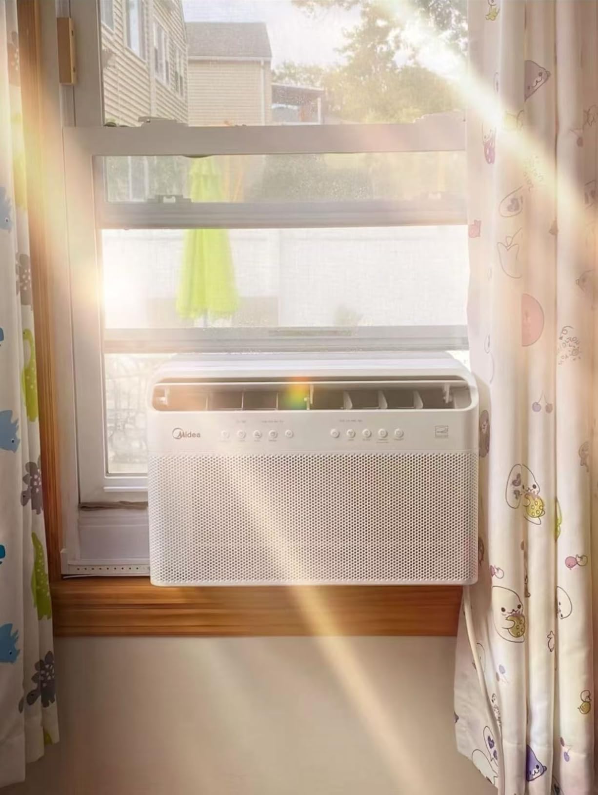 Midea 10,000 BTU U Shaped Smart Inverter Window Air Conditioner - Cools 450 Sq Ft, Ultra Quiet with Open Window Flexibility - Alexa/Google Assistant Compatible - 35% Energy Savings, Remote (Updated) - Customer Photo 2