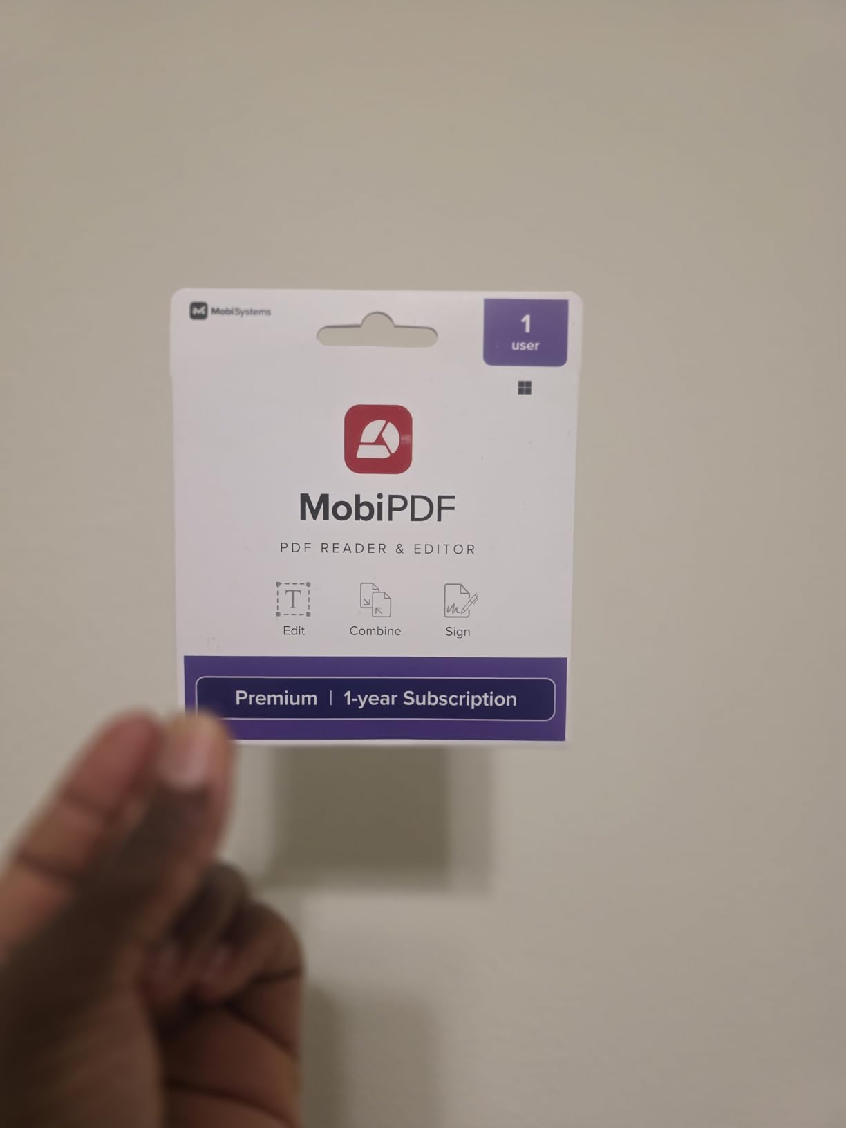 MobiPDF Premium - Professional PDF Editor | Edit, Protect, Fill & Sign PDFs | 1 Year Subscription - 1 PC | 50GB Cloud Storage Customer Review MobiPDF Premium - Professional PDF Editor | Edit, Protect, Fill & Sign PDFs | 1 Year Subscription - 1 PC | 50GB Cloud Storage - Customer Photo 1