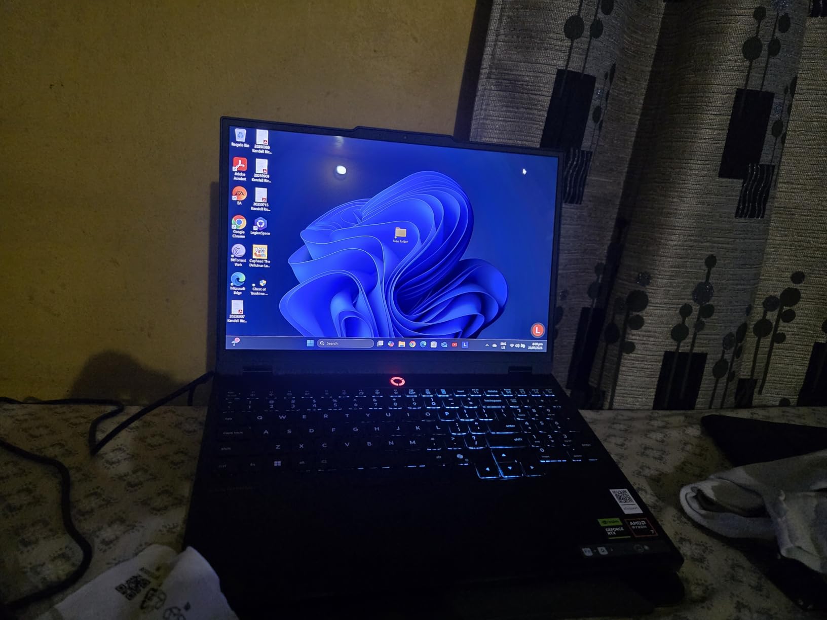 Lenovo Legion 5 RTX 5060 AI Gaming Laptop, 15.1
