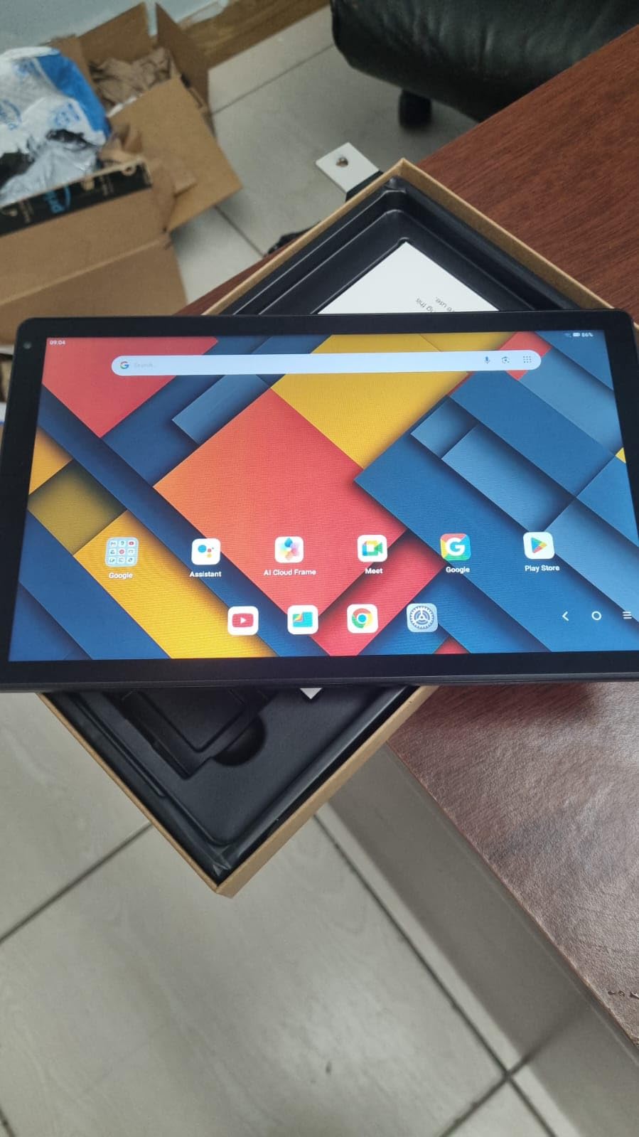 Tablet 10 Inch Android 15 OS GMS Certified Tablets PC 1.8 GHz 5-Core 16 (3+13) GB RAM 32 GB ROM 1 TB Expandable 1280x800 HD IPS Touch Screen 5000 mAh WiFi 6 Bluetooth 5.4 Dual Camera 2025 (Black) Customer Review Tablet 10 Inch Android 15 OS GMS Certified Tablets PC 1.8 GHz 5-Core 16 (3+13) GB RAM 32 GB ROM 1 TB Expandable 1280x800 HD IPS Touch Screen 5000 mAh WiFi 6 Bluetooth 5.4 Dual Camera 2025 (Black) - Customer Photo 1